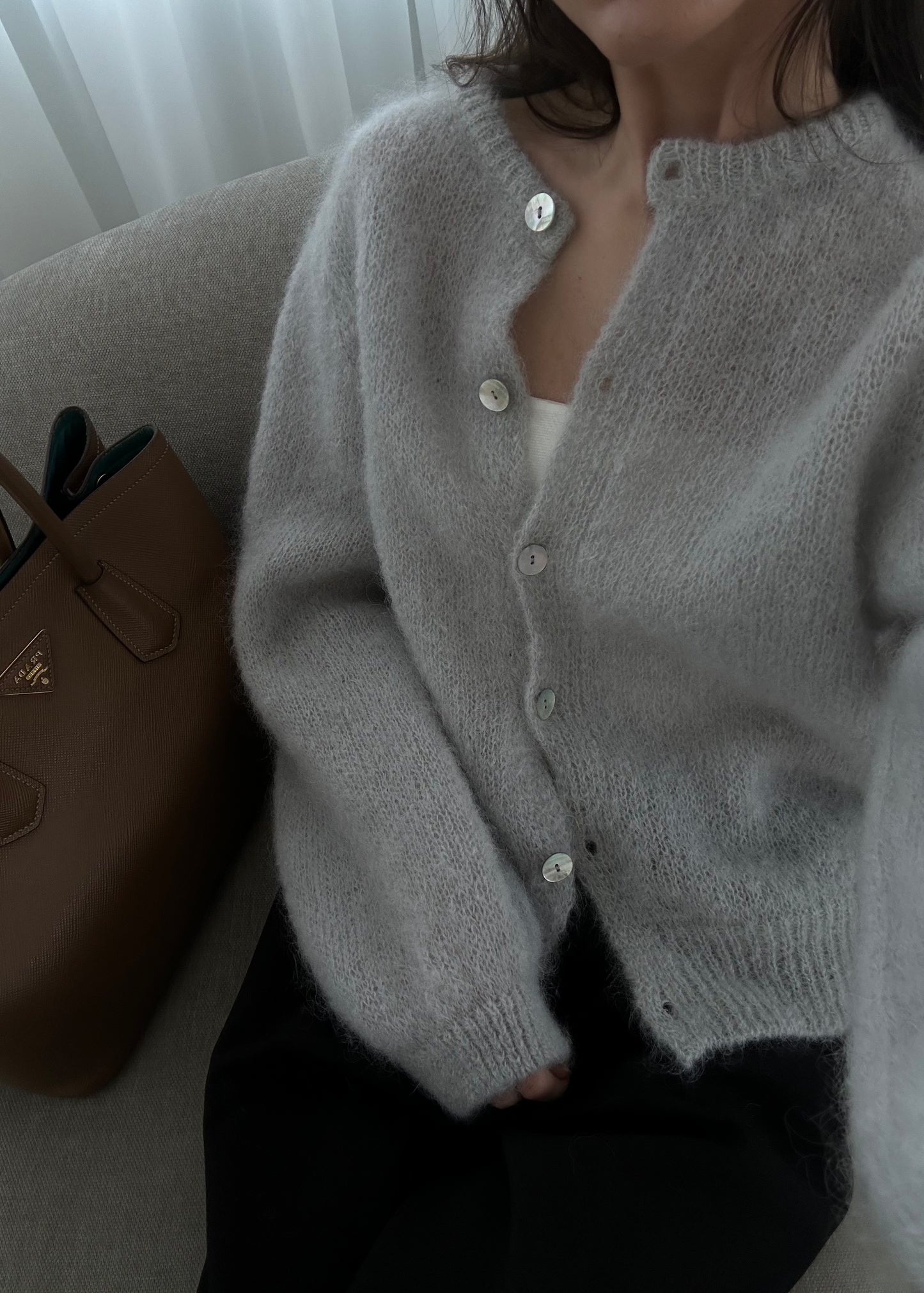 MOHAIR CARDIGAN