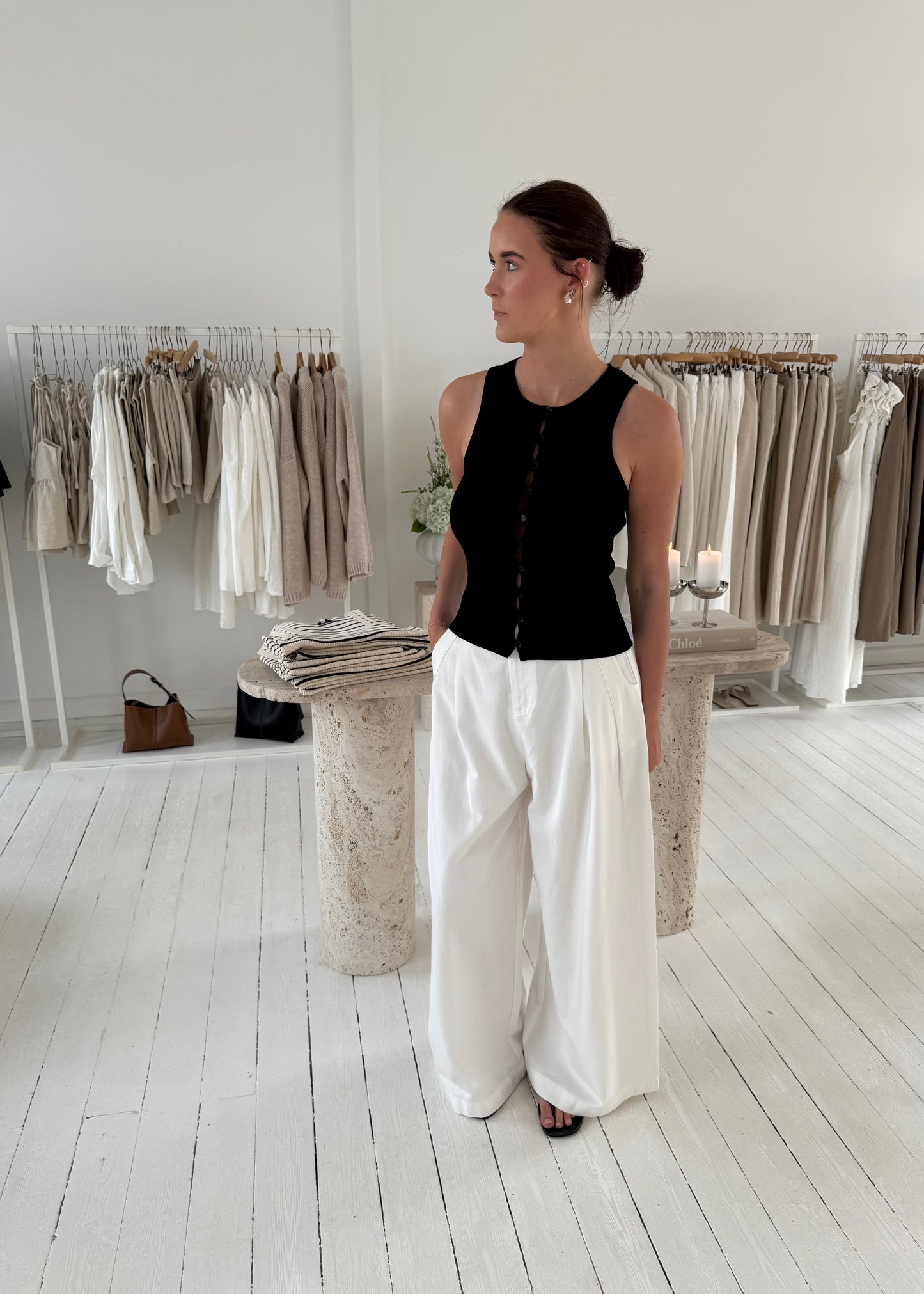 ANDREA TOP - Sort
