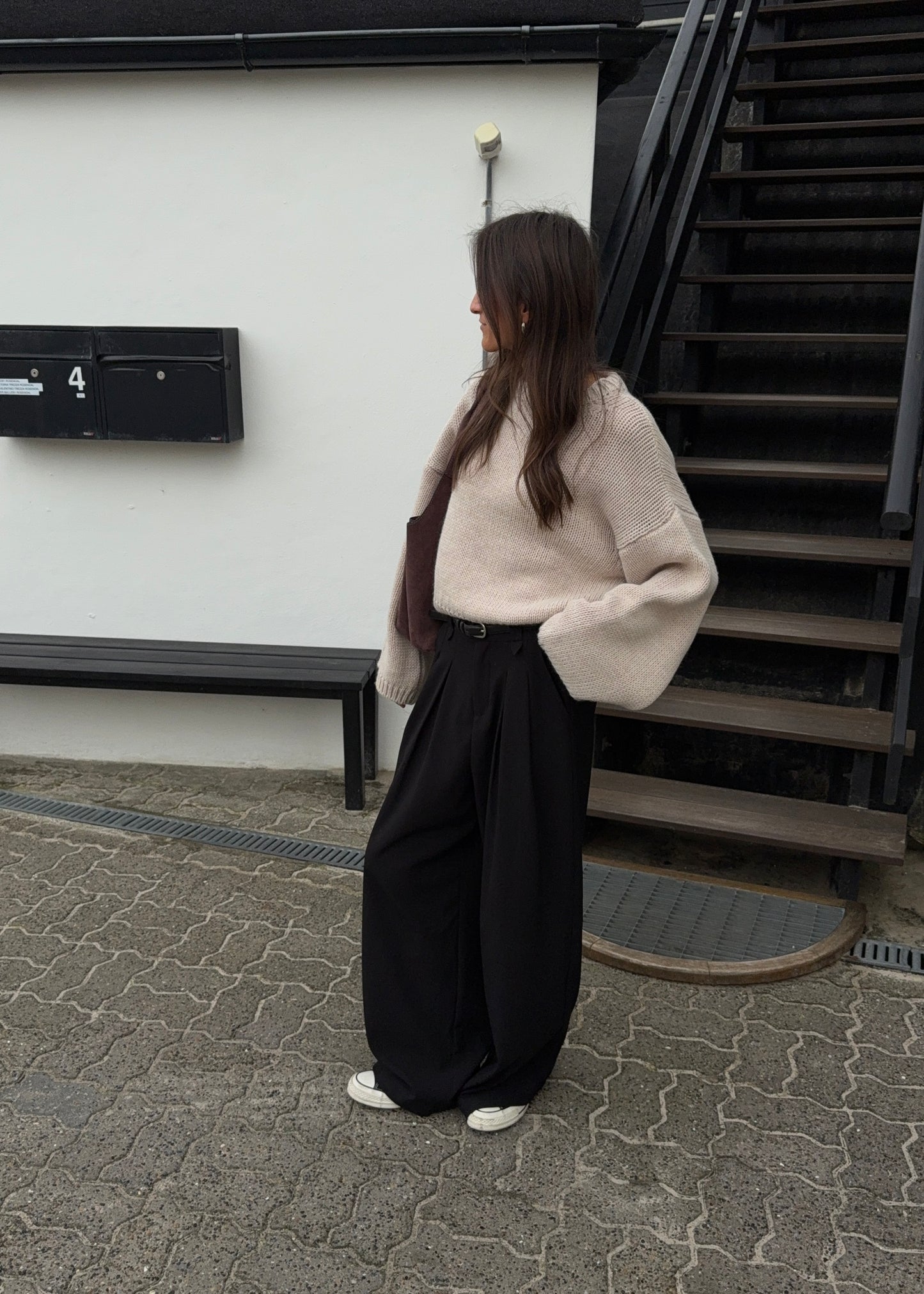 AGNES HABIT BUKSER - Sort