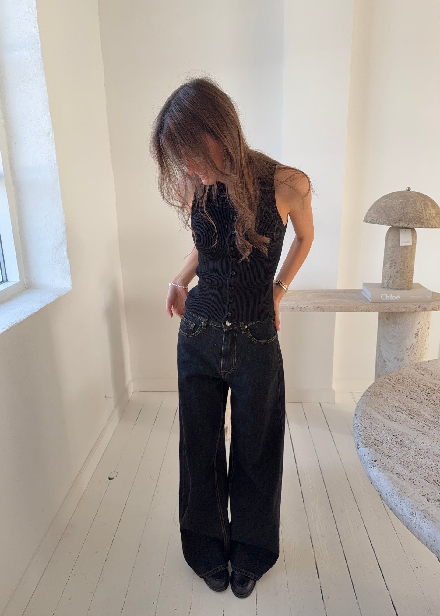 ANNIKA JEANS - Sort