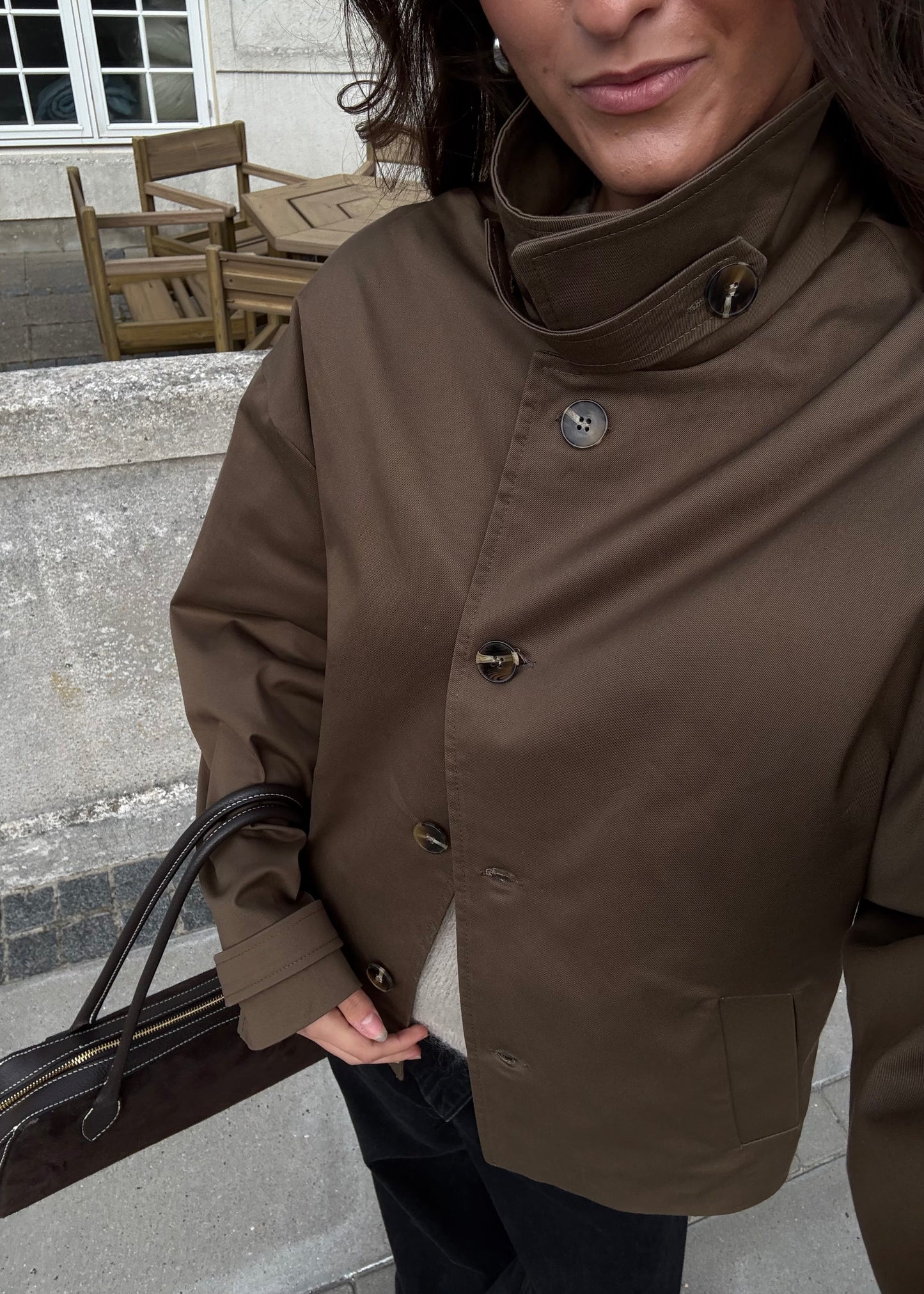 Melba-MAGDA Trenchcoat - Brun