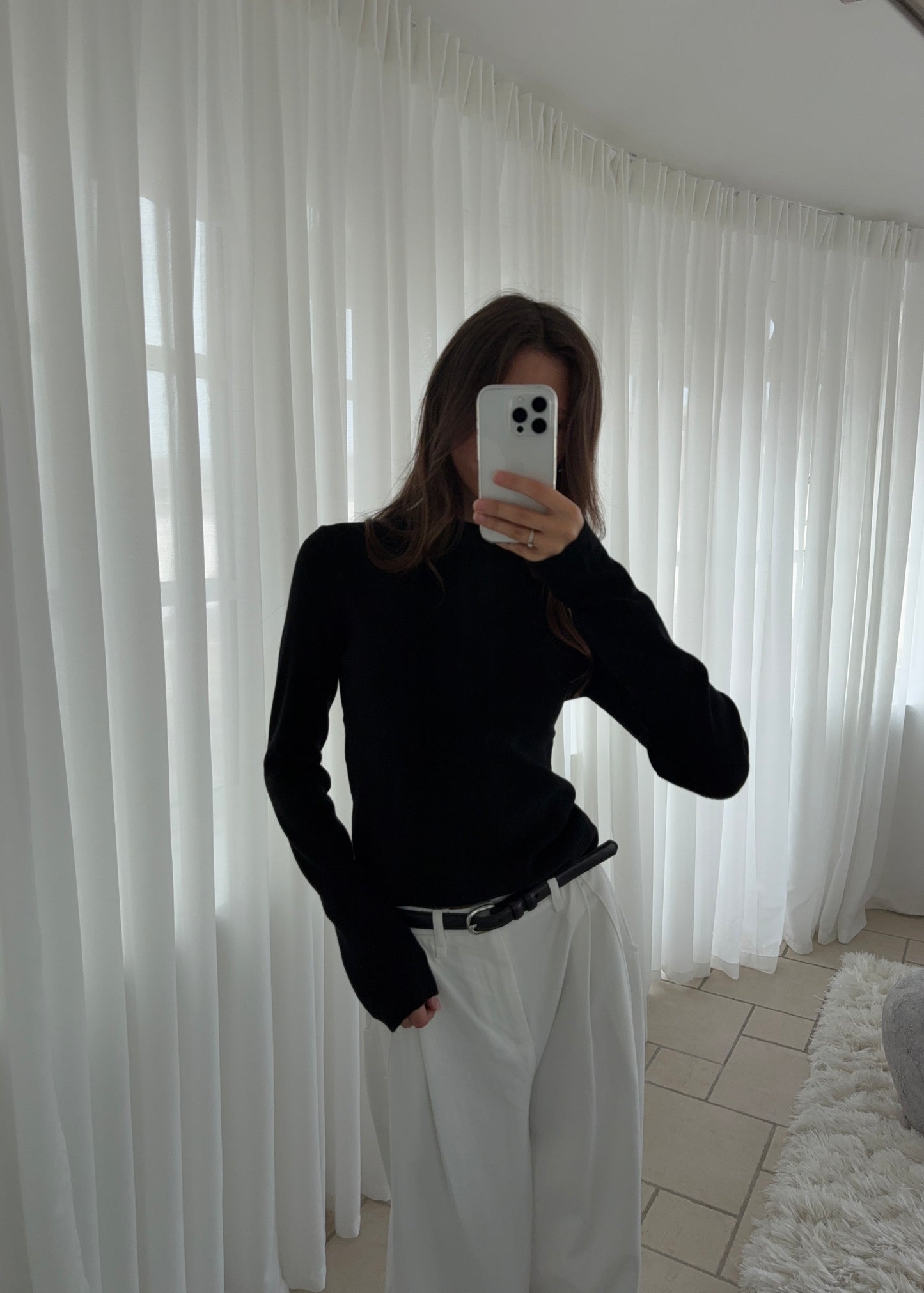 FANNY BLUSE - Sort