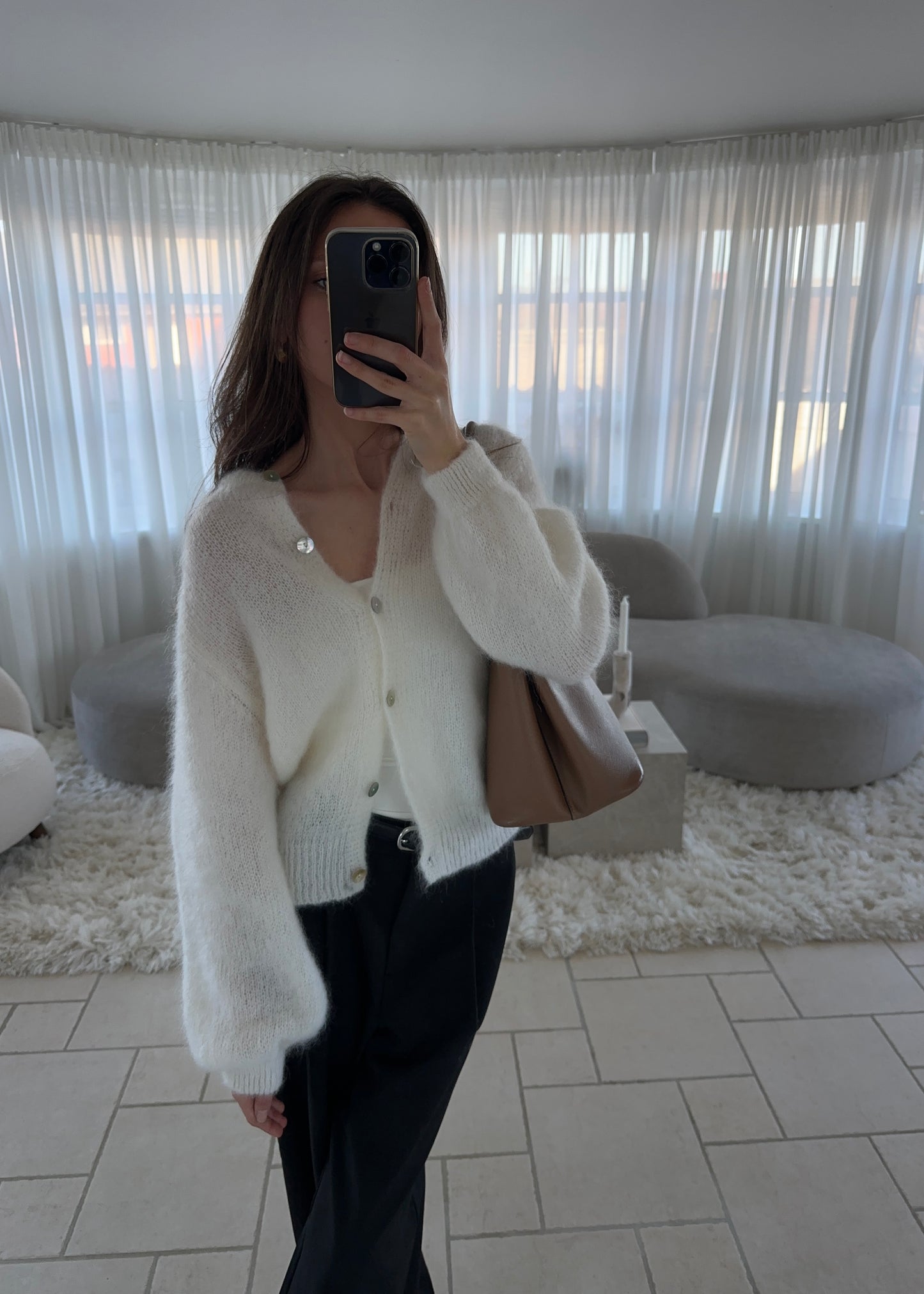 MOHAIR CARDIGAN