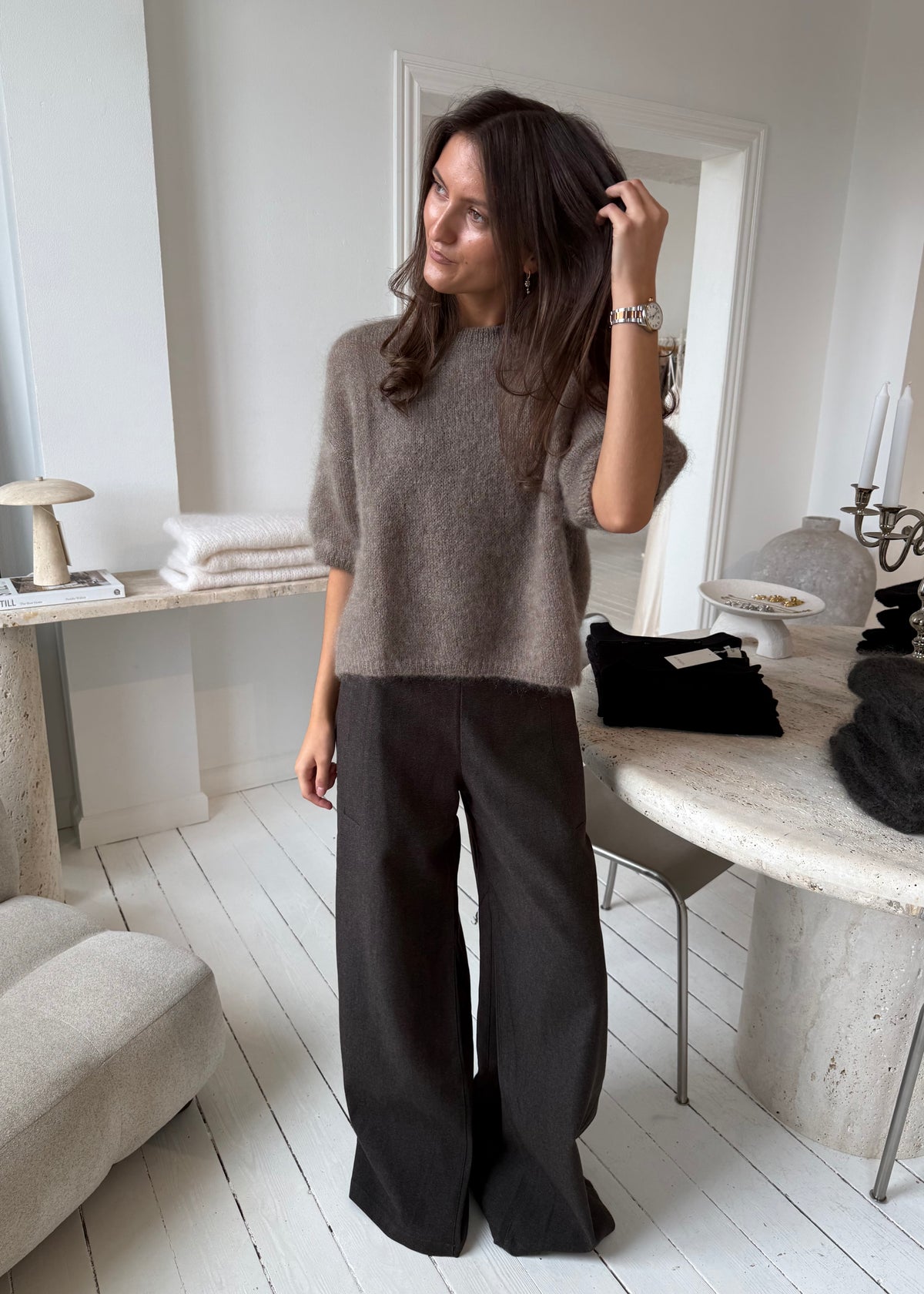 Merle-MAGDA Sweater - Brun