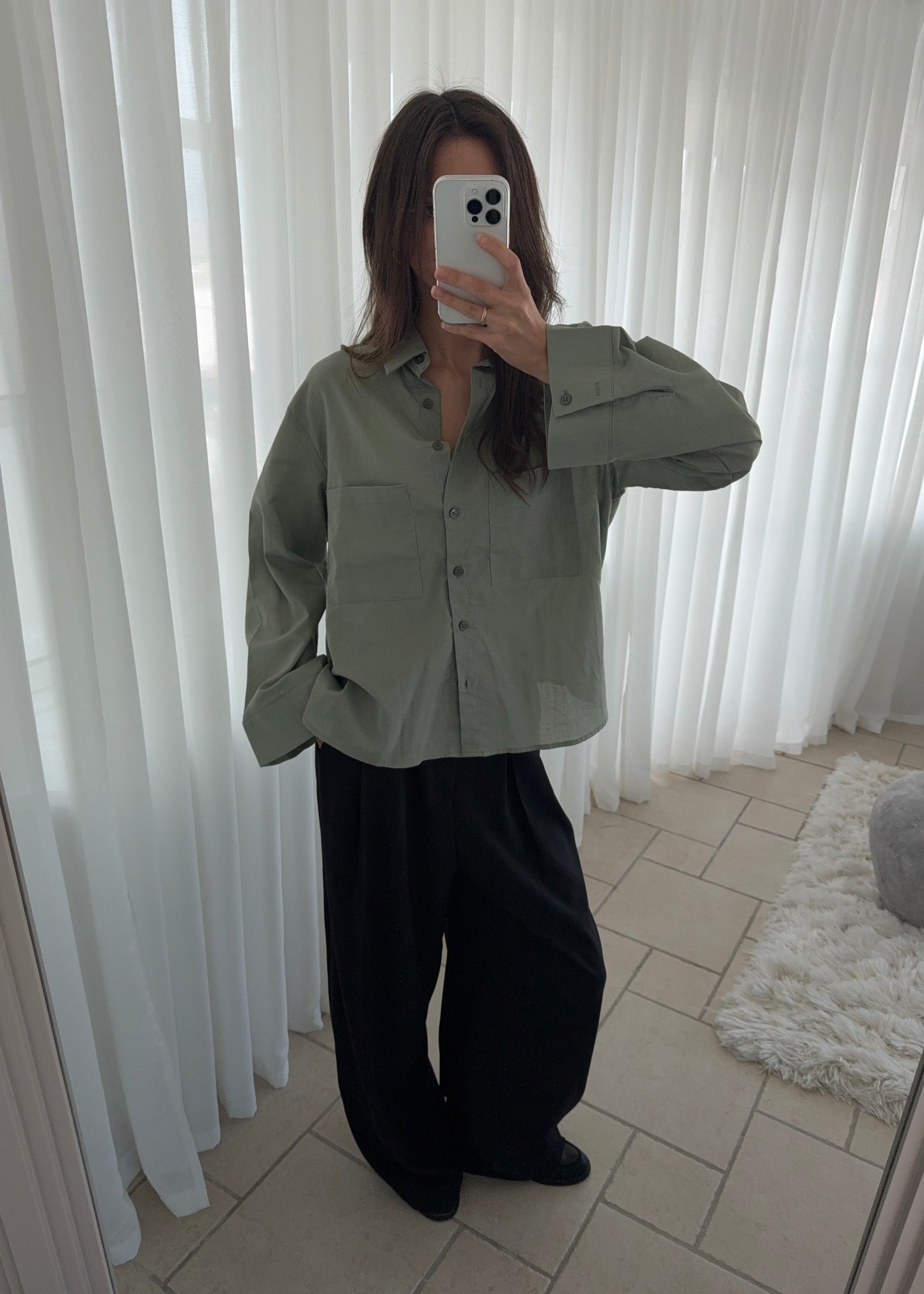 EIRA SKJORTE - Khaki