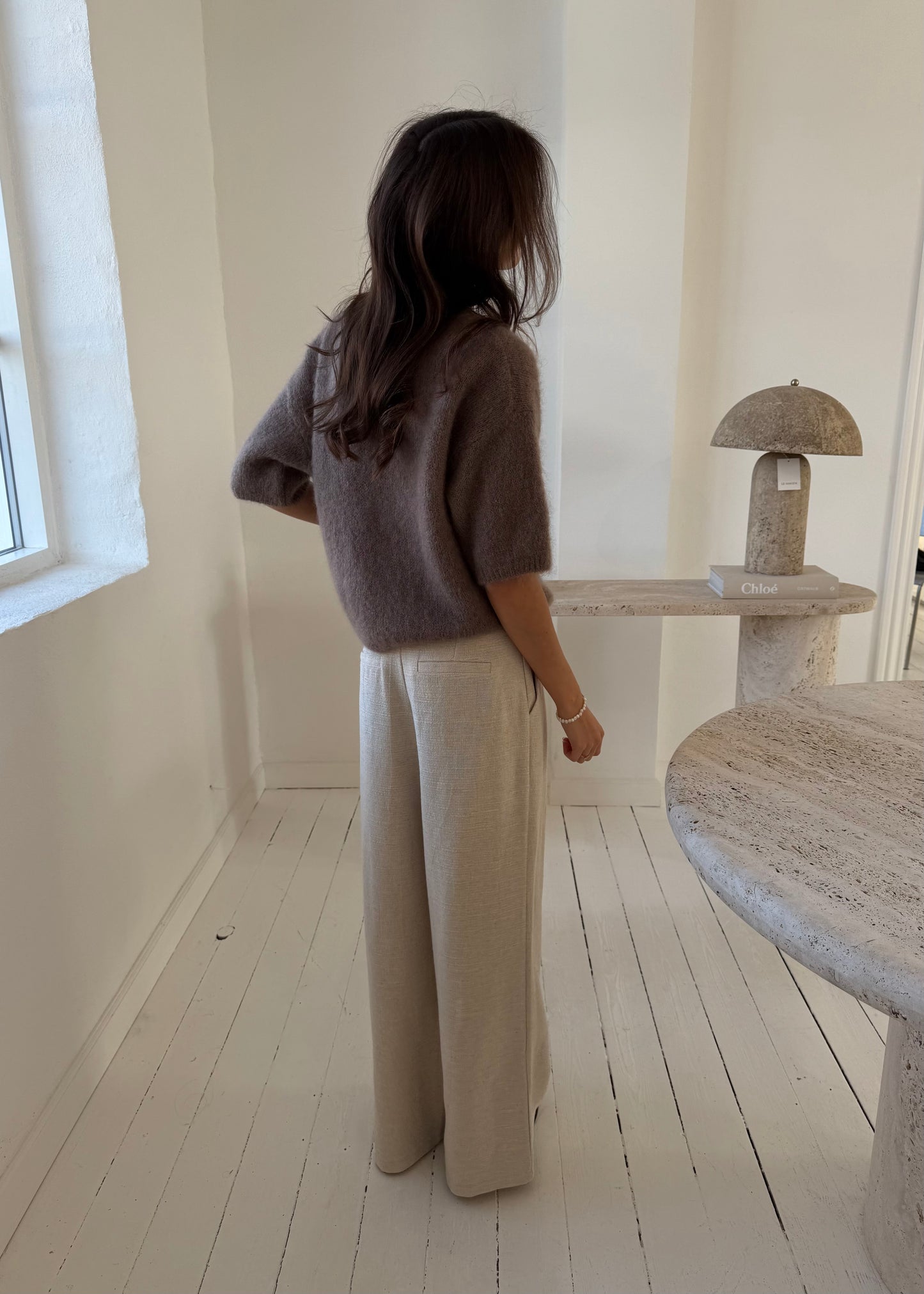 Spring-MAGDA Pants - Beige