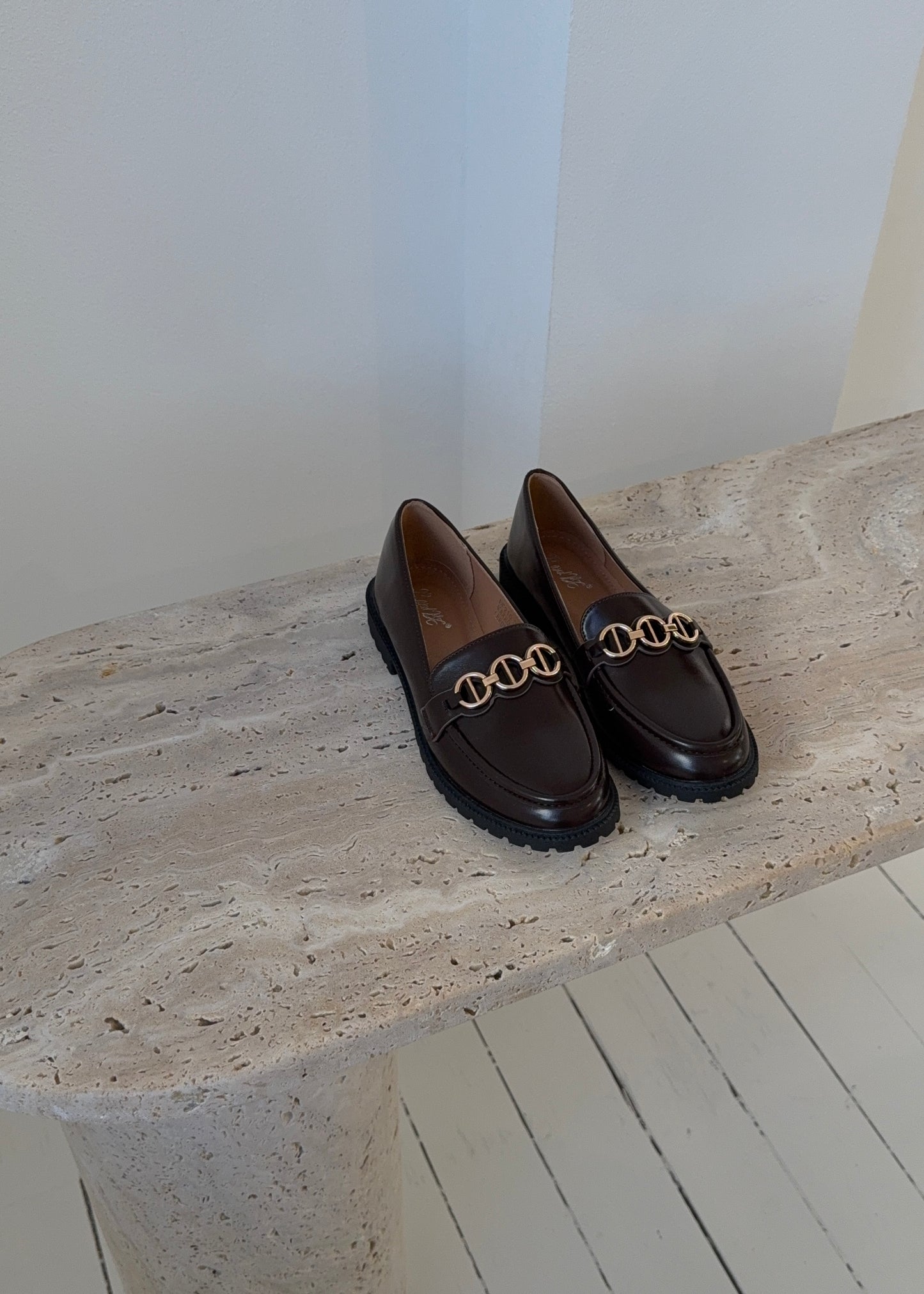 ISABELLA LOAFERS - Brun