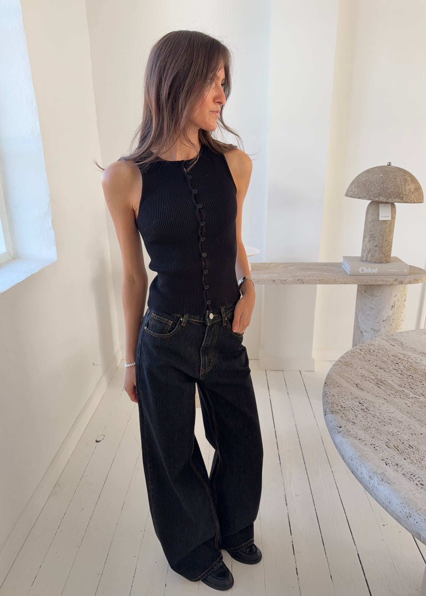 ANNIKA JEANS - Sort