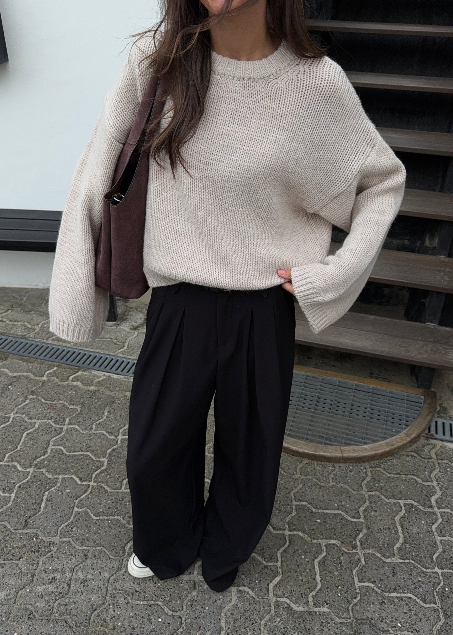 AGNES HABIT BUKSER - Sort