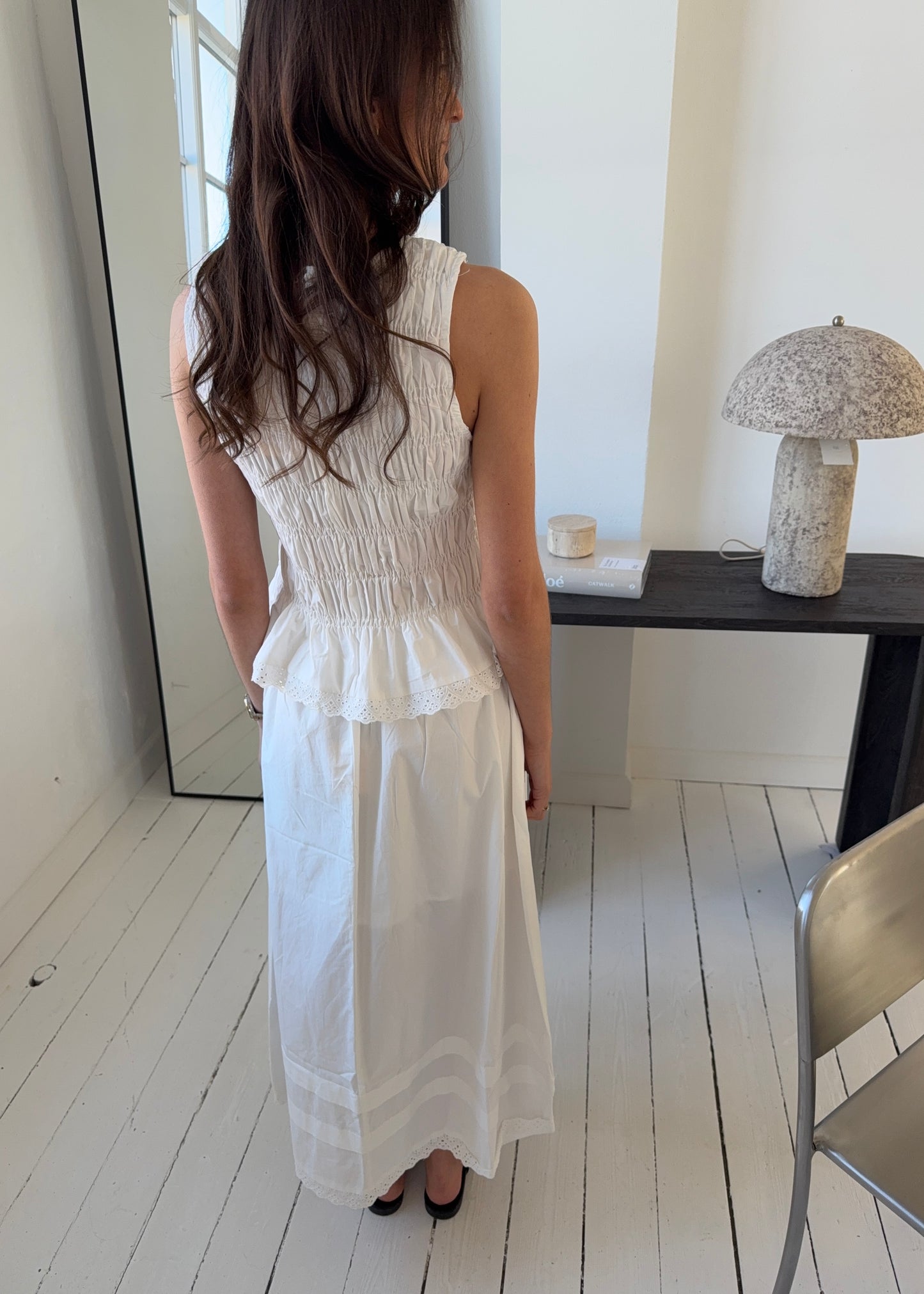 ELLIE TOP - Hvid