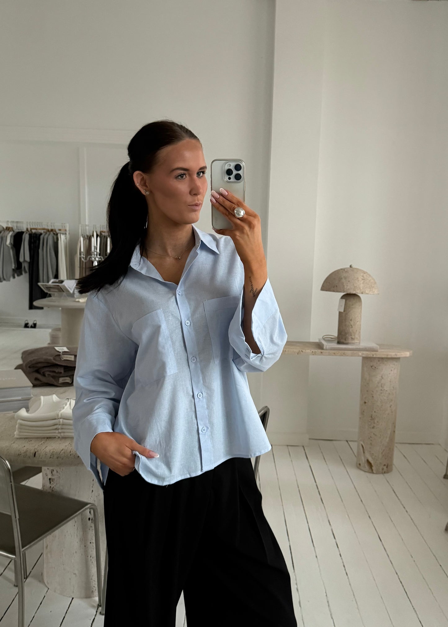 Summer-MAGDA Skjorte - Blå