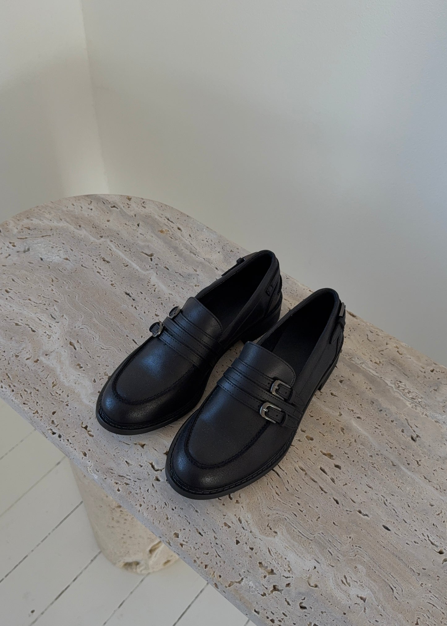 ANNE LOAFERS - Sort