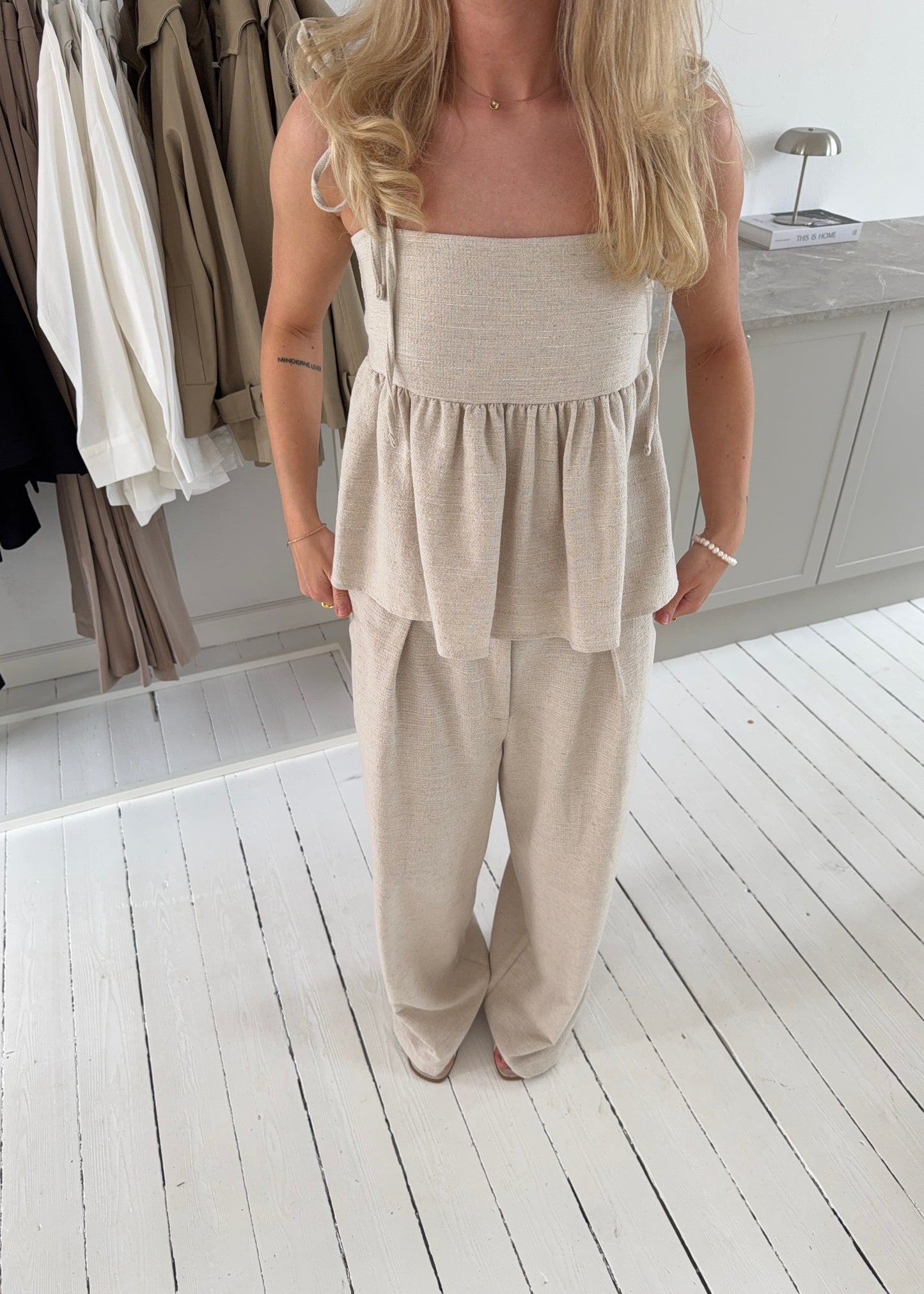 Mira-MAGDA Top - Beige
