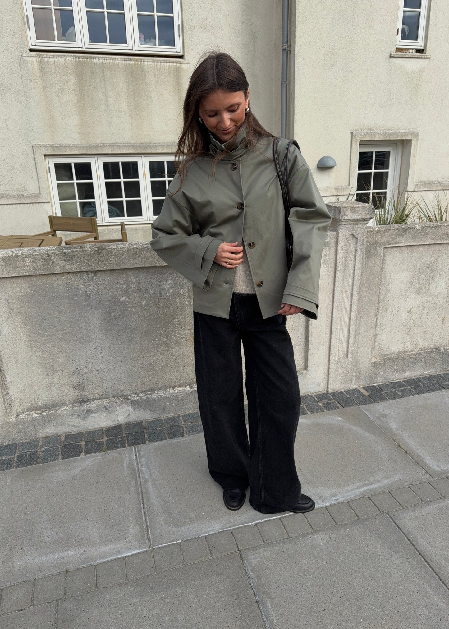 Melba-MAGDA Trenchcoat - Grøn