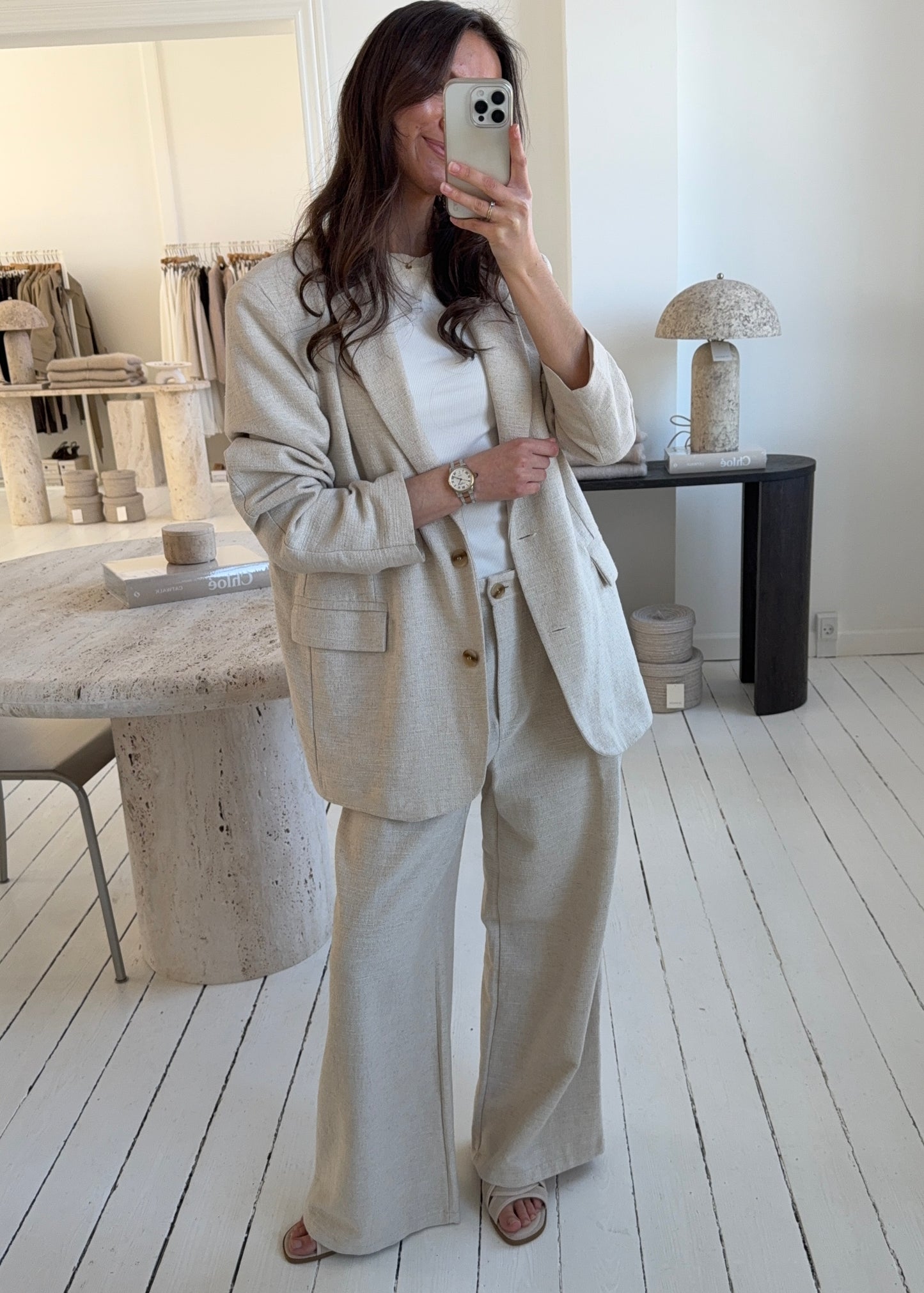 Spring-MAGDA Blazer - Beige