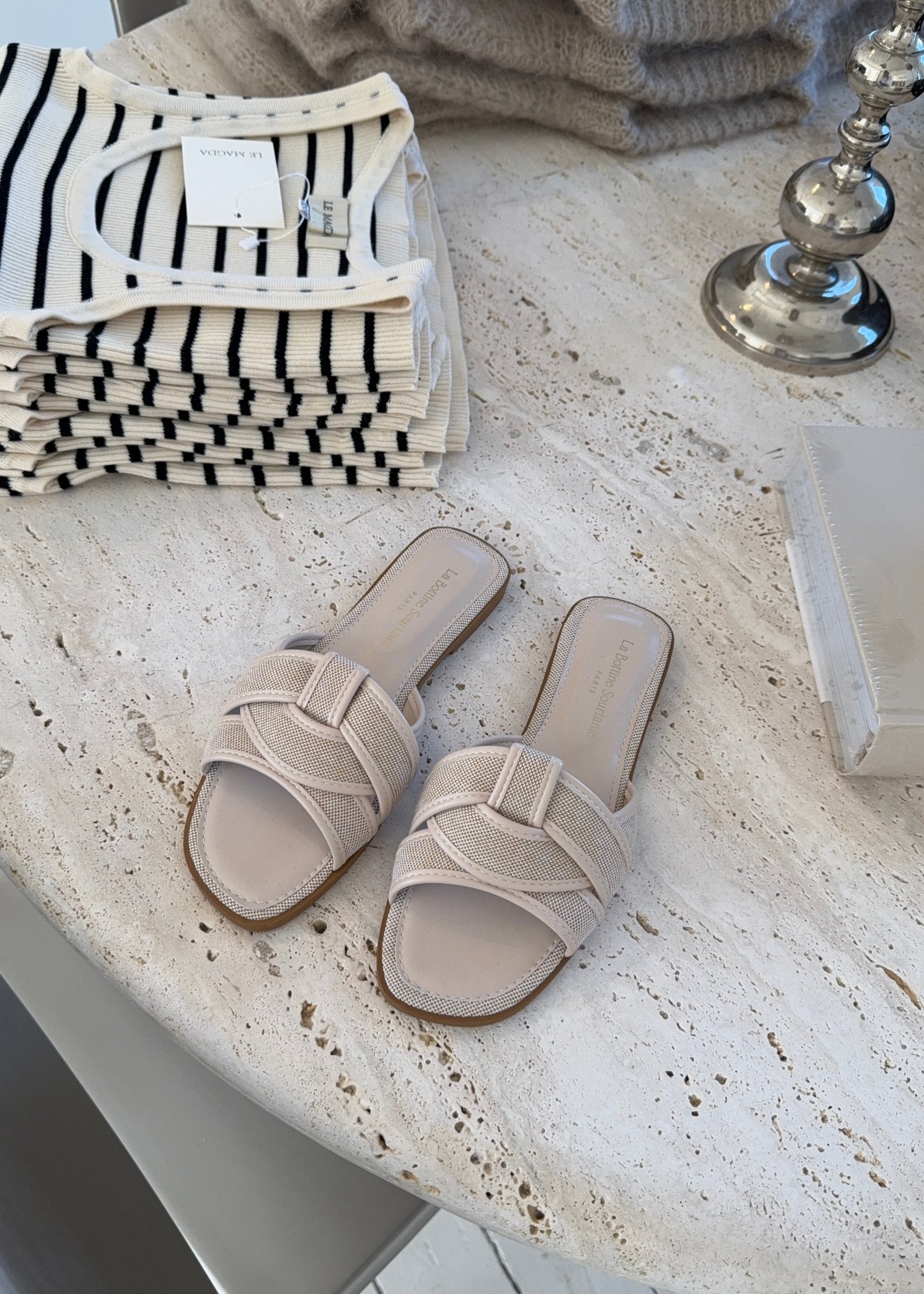 ELVA SANDALER - Beige