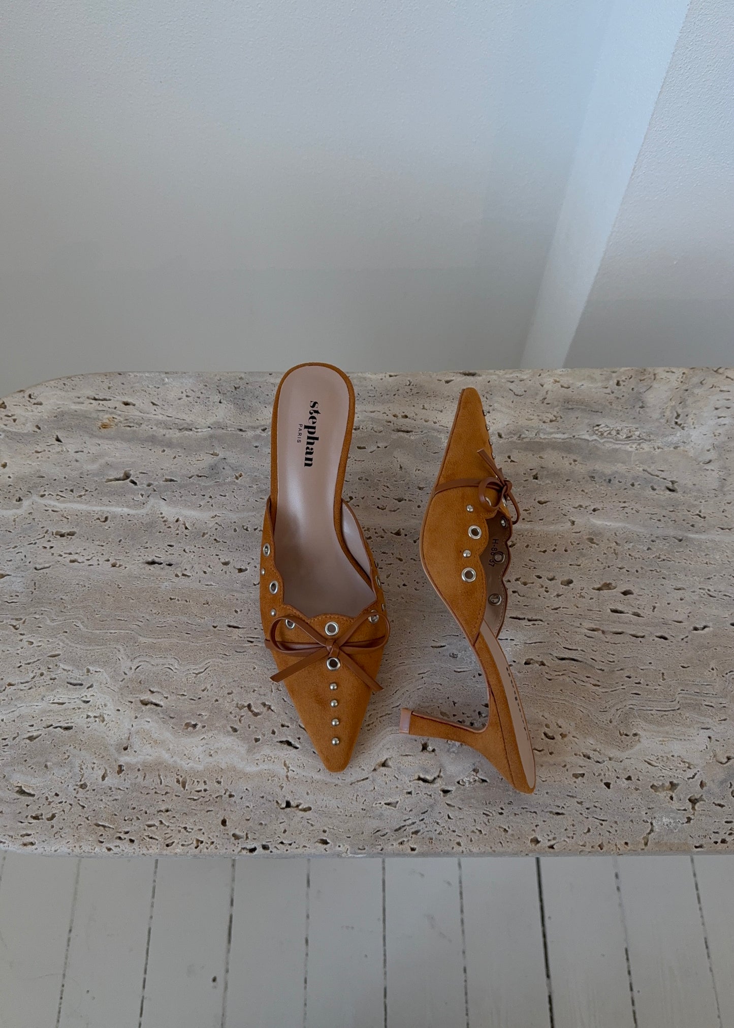 EDA HEELS - Camel