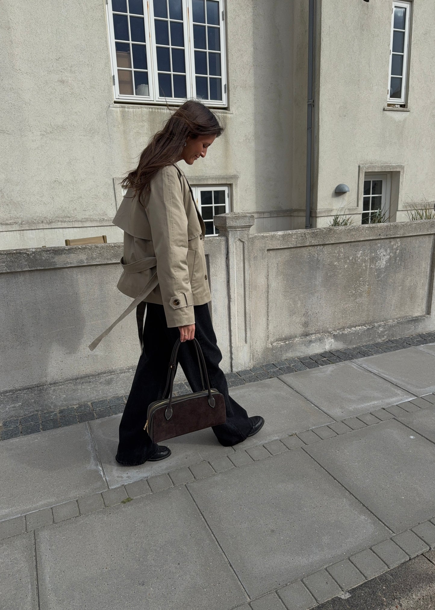 Short-MAGDA Trenchcoat - Beige