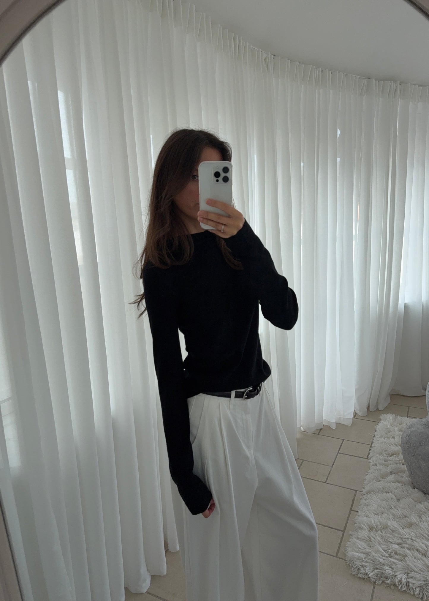 FANNY BLUSE - Sort