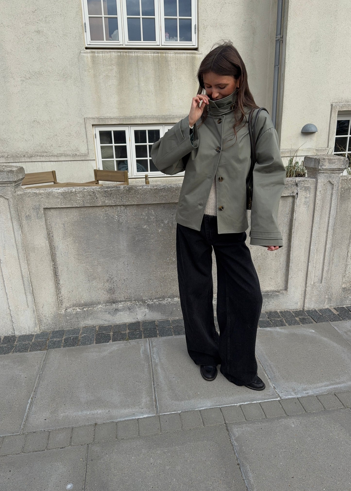 Melba-MAGDA Trenchcoat - Grøn