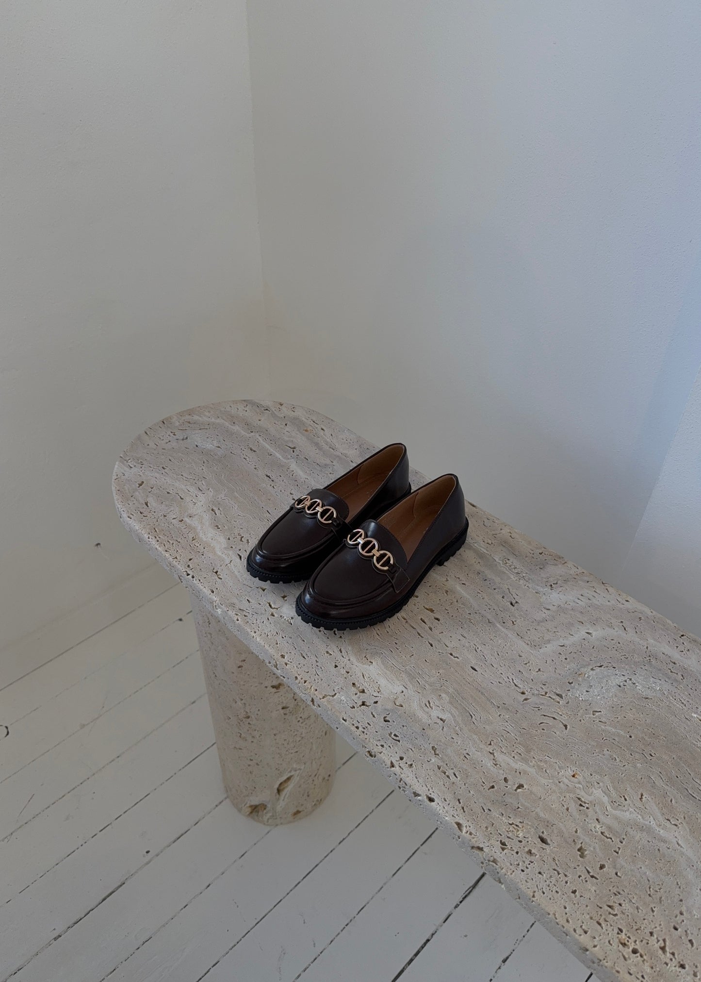 ISABELLA LOAFERS - Brun