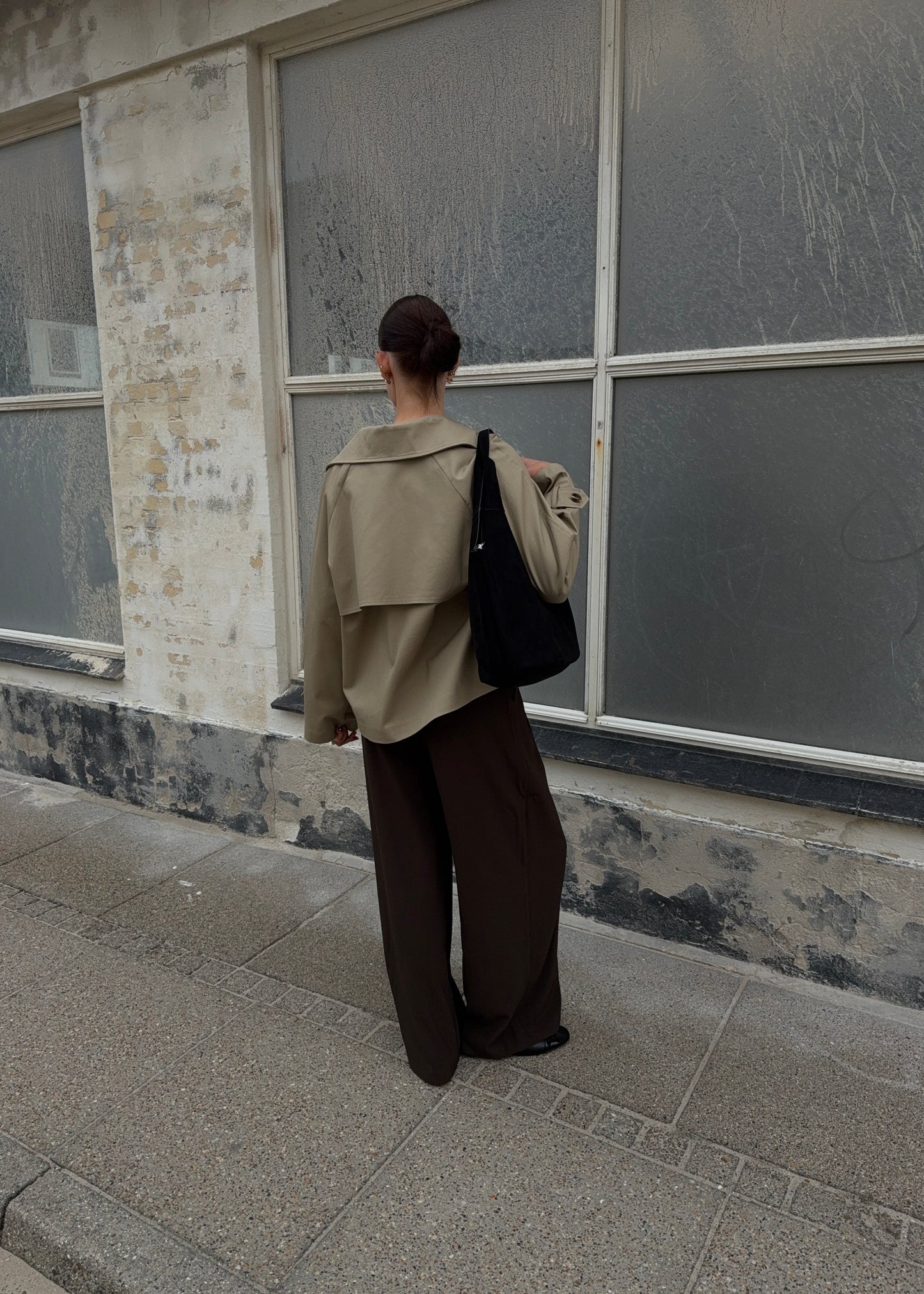 Short-MAGDA Trenchcoat - Beige