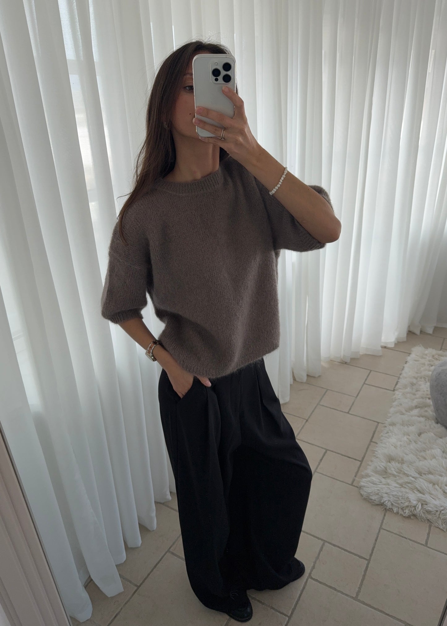 Merle-MAGDA Sweater - Brun