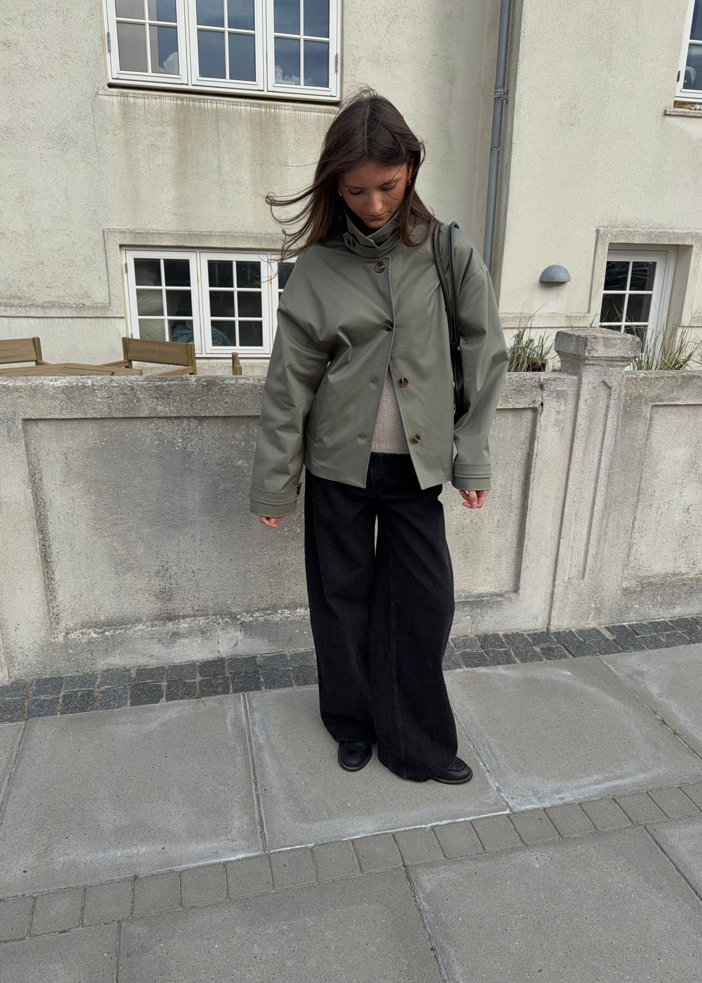 Melba-MAGDA Trenchcoat - Grøn