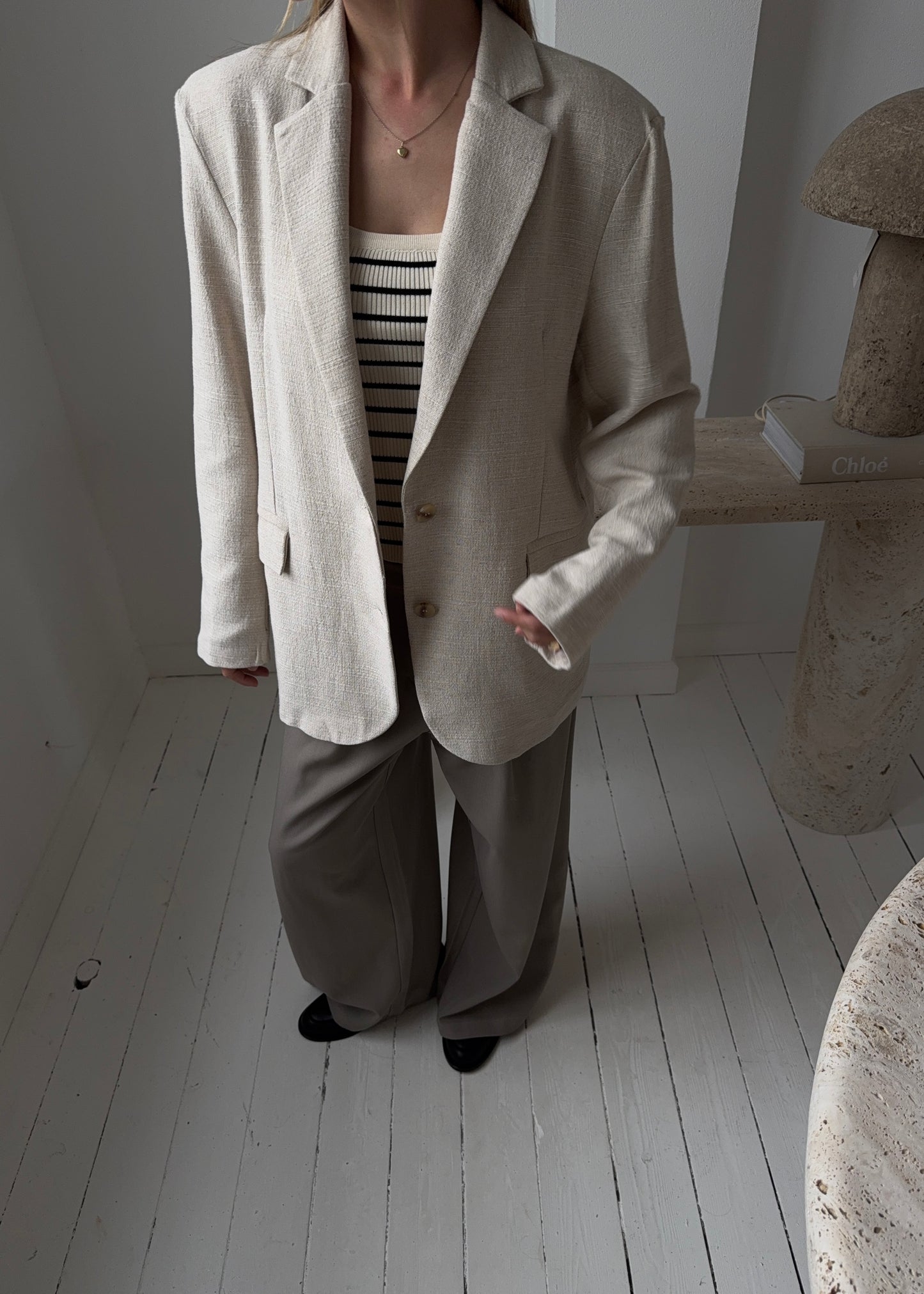 Spring-MAGDA Blazer - Beige