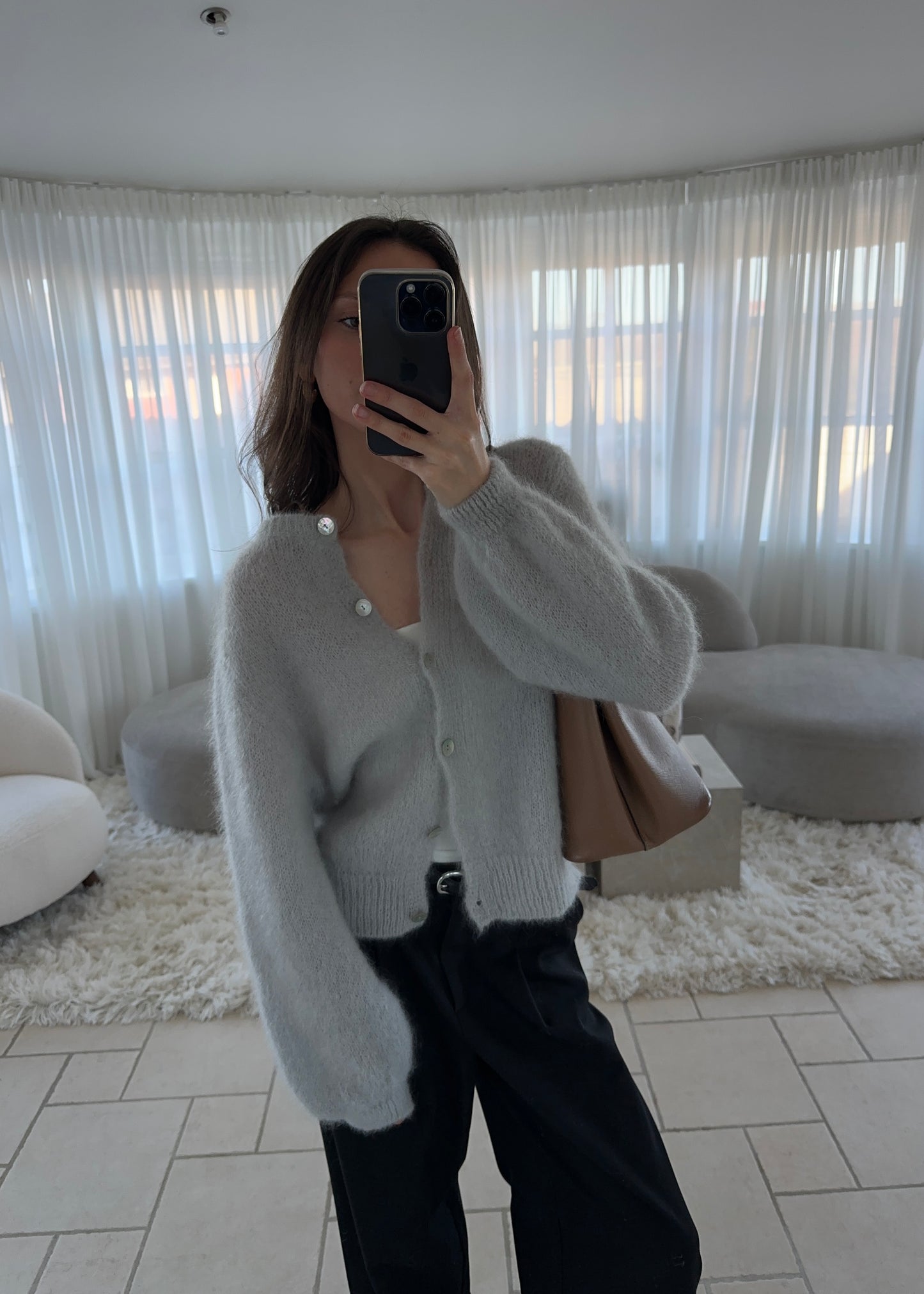 MOHAIR CARDIGAN