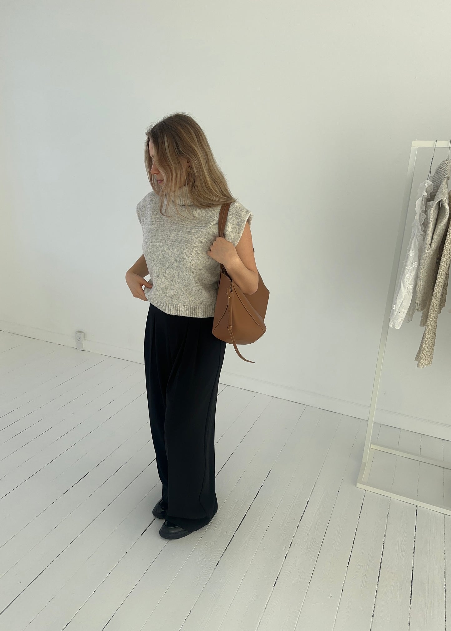 AGNES HABBIT BUKSER - Sort