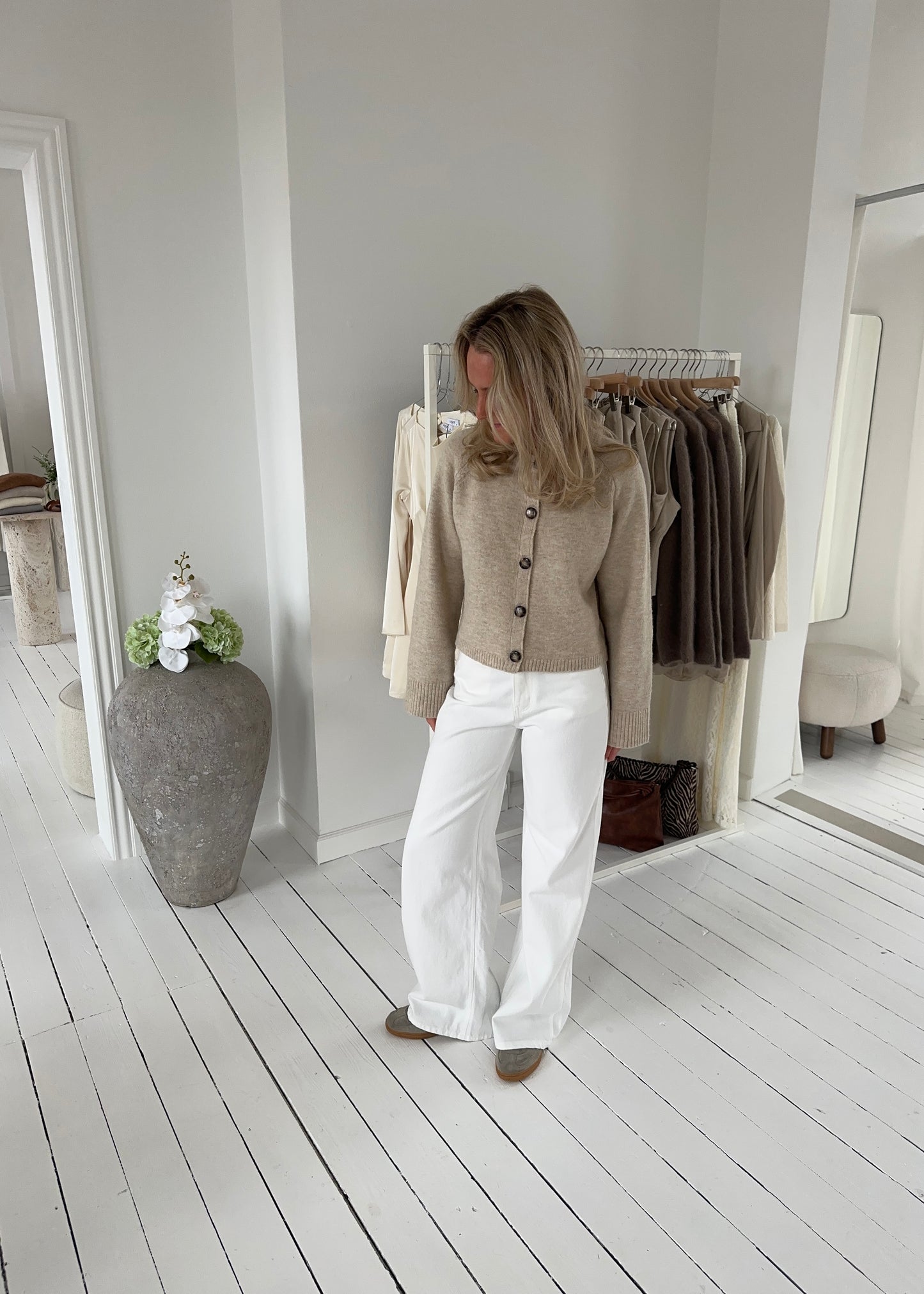 ANNIKA JEANS - Hvid
