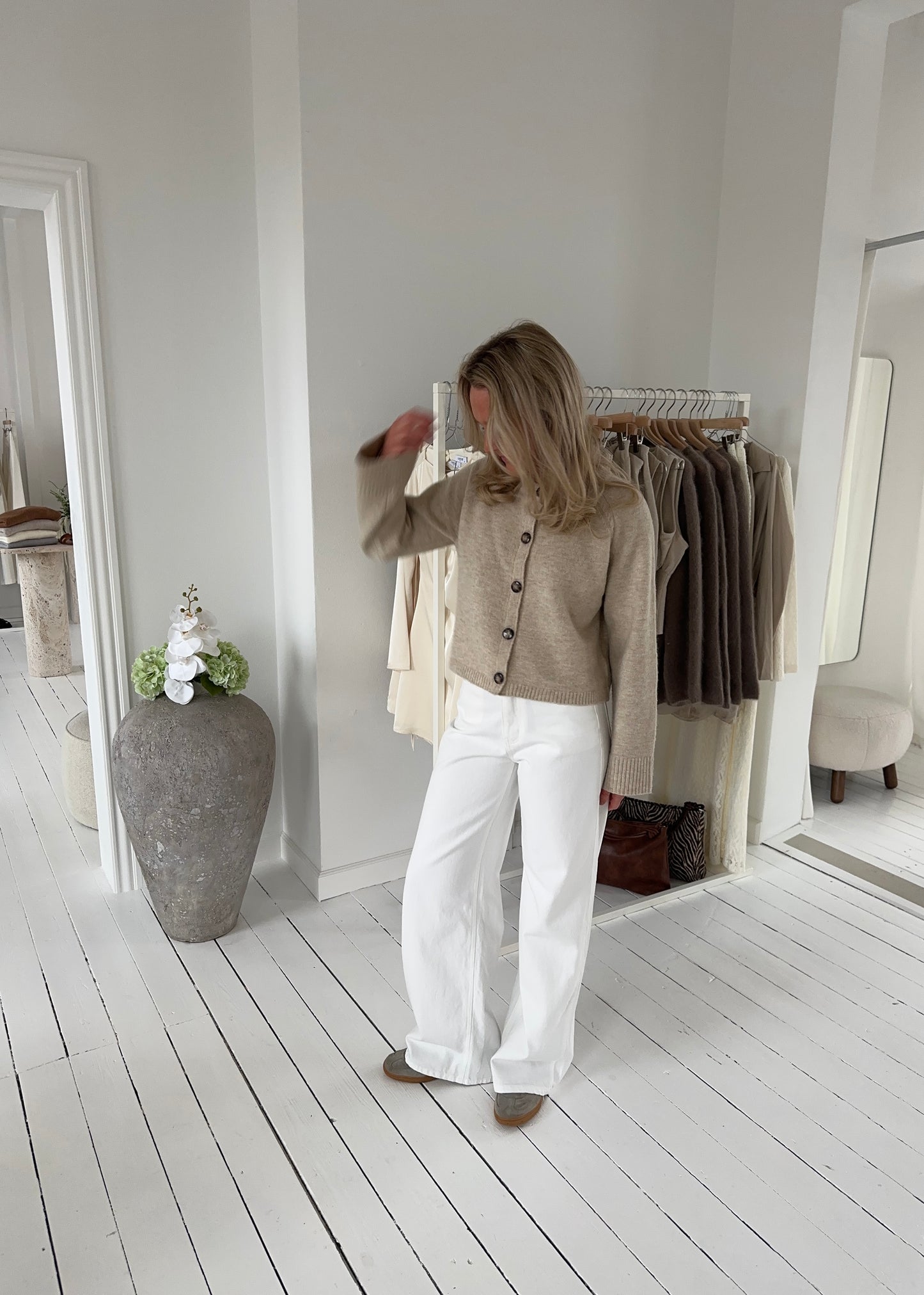 ANNIKA JEANS - Hvid