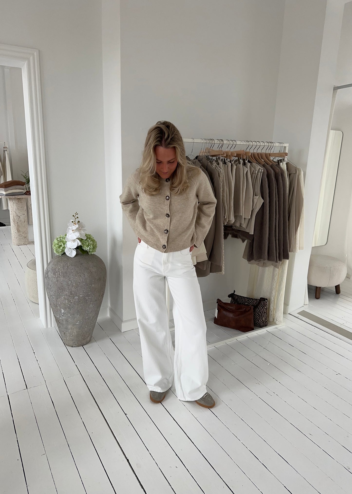 ANNIKA JEANS - Hvid