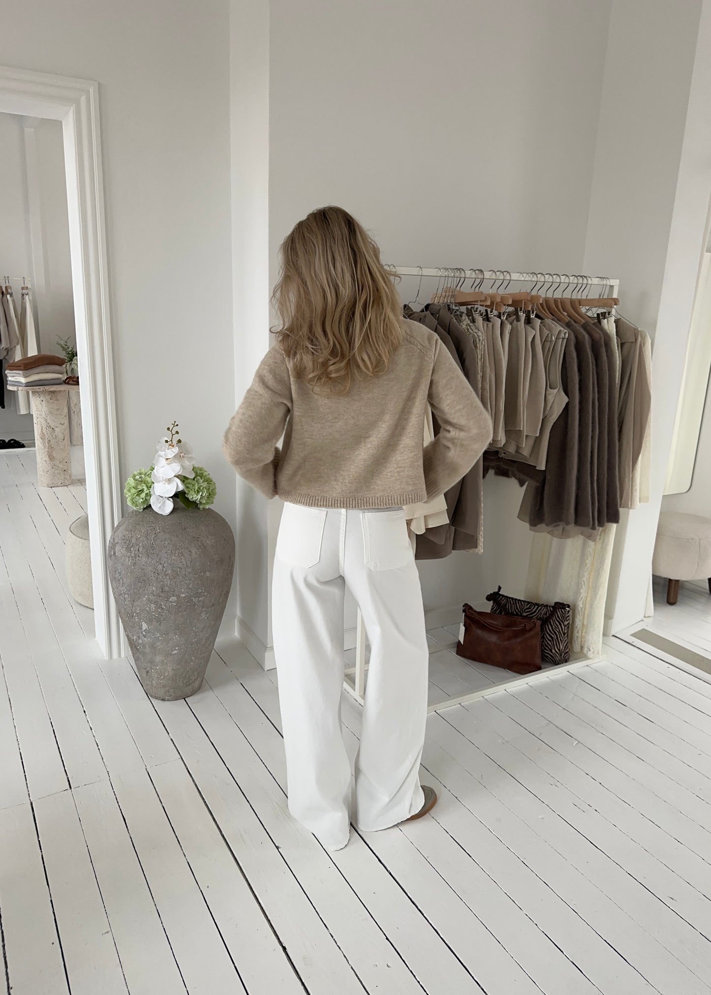 ANNIKA JEANS - Hvid