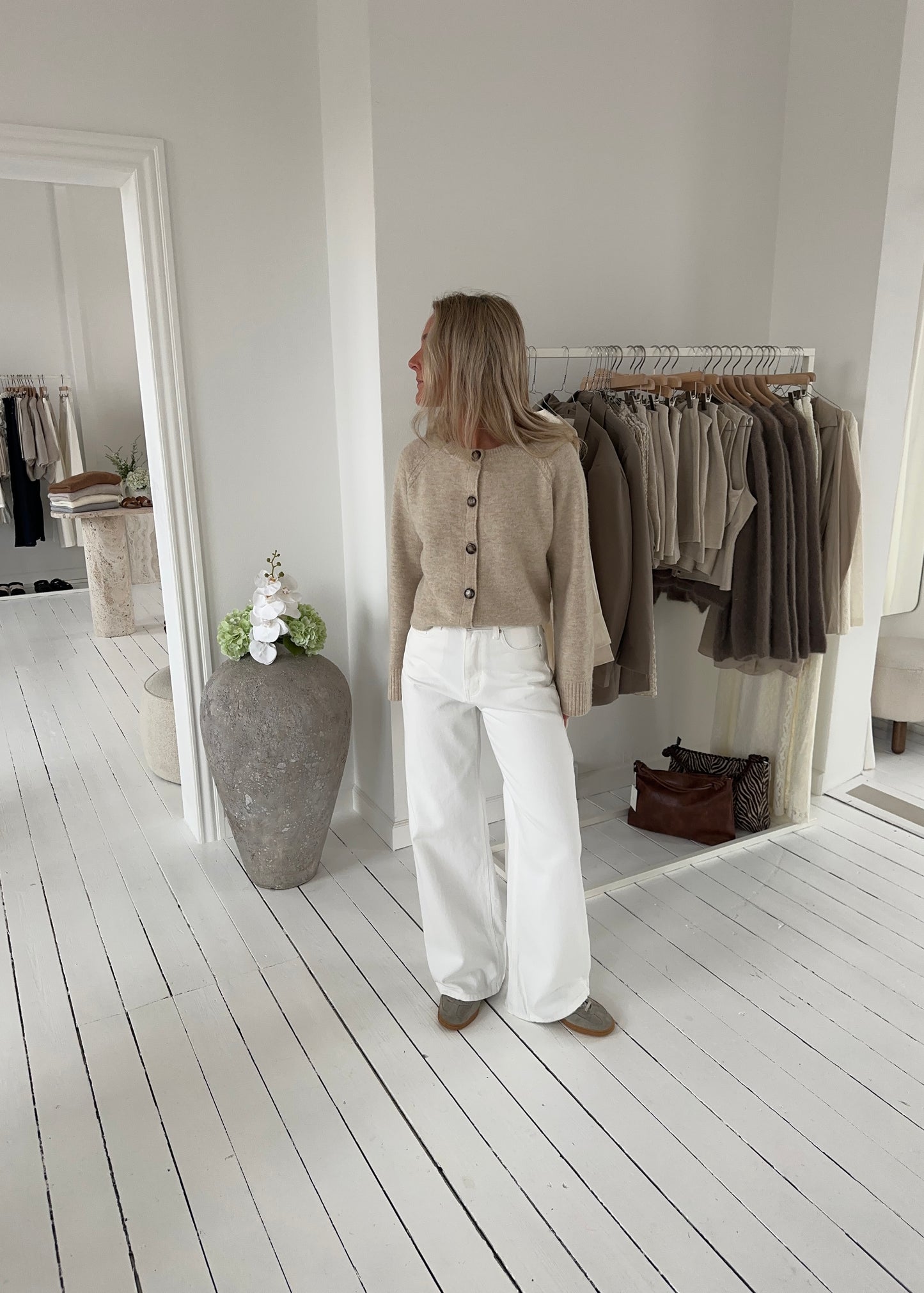 ANNIKA JEANS - Hvid