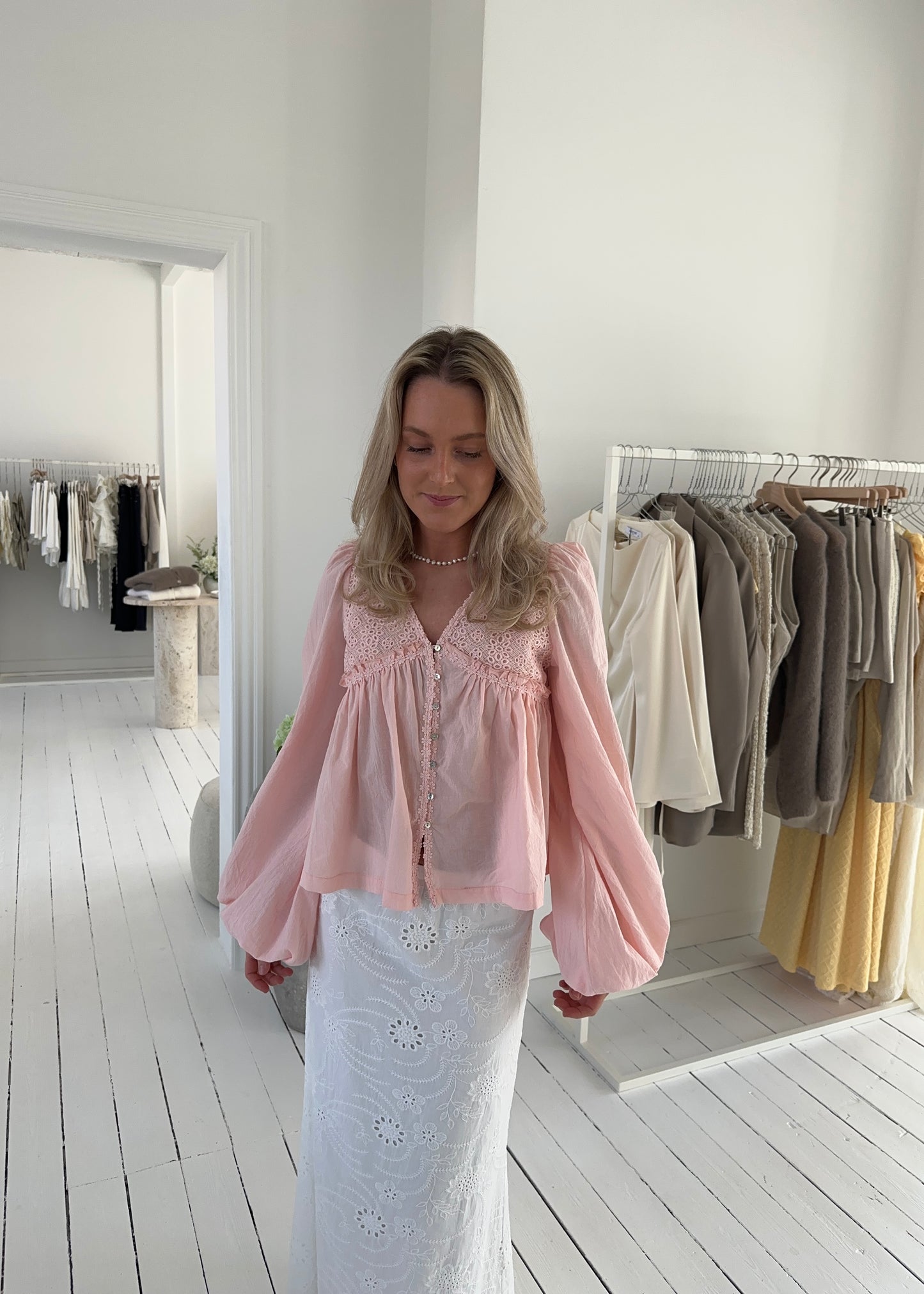 Breezy-MAGDA Skjorte - Rosa