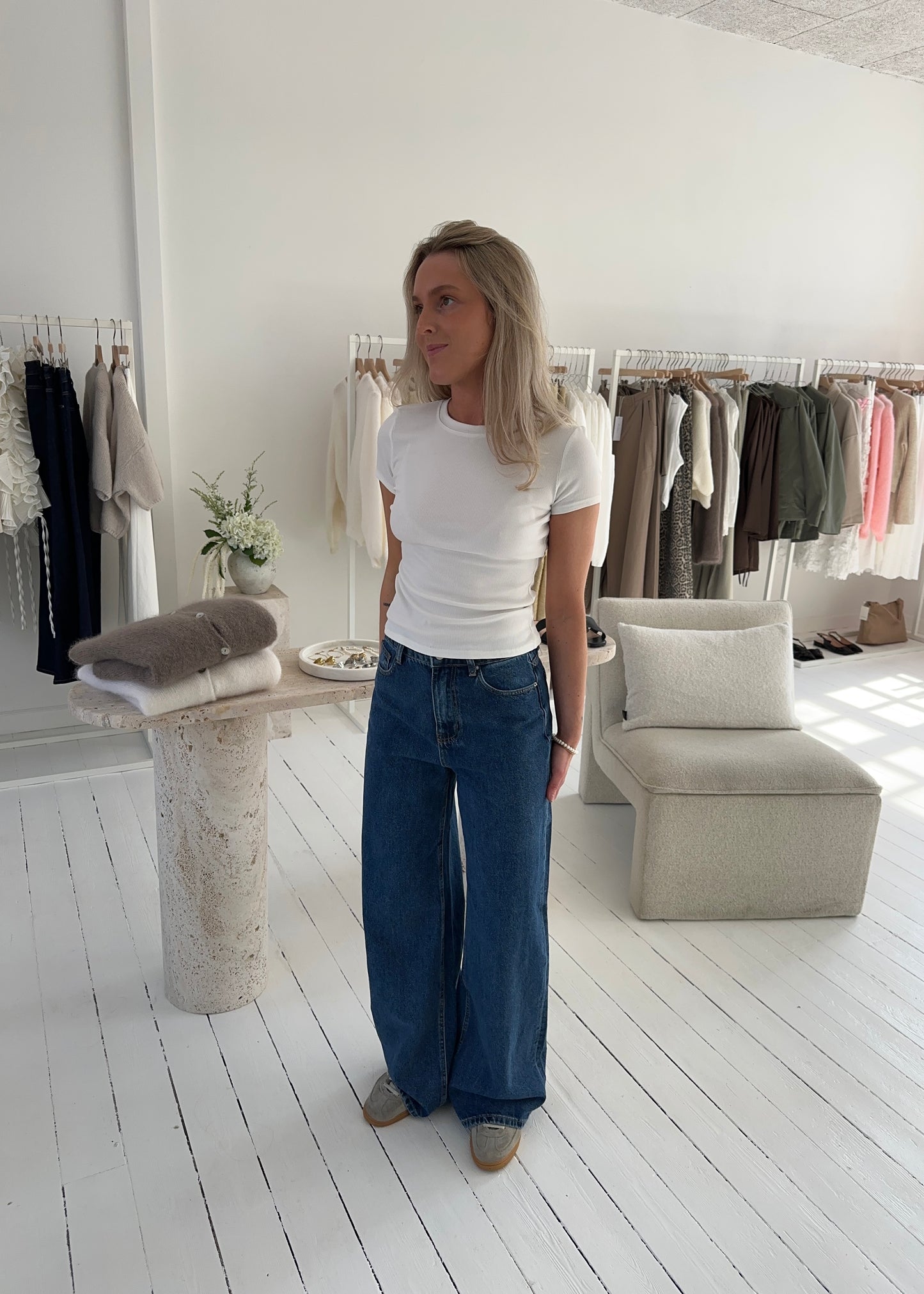 ANNIKA JEANS - Blå