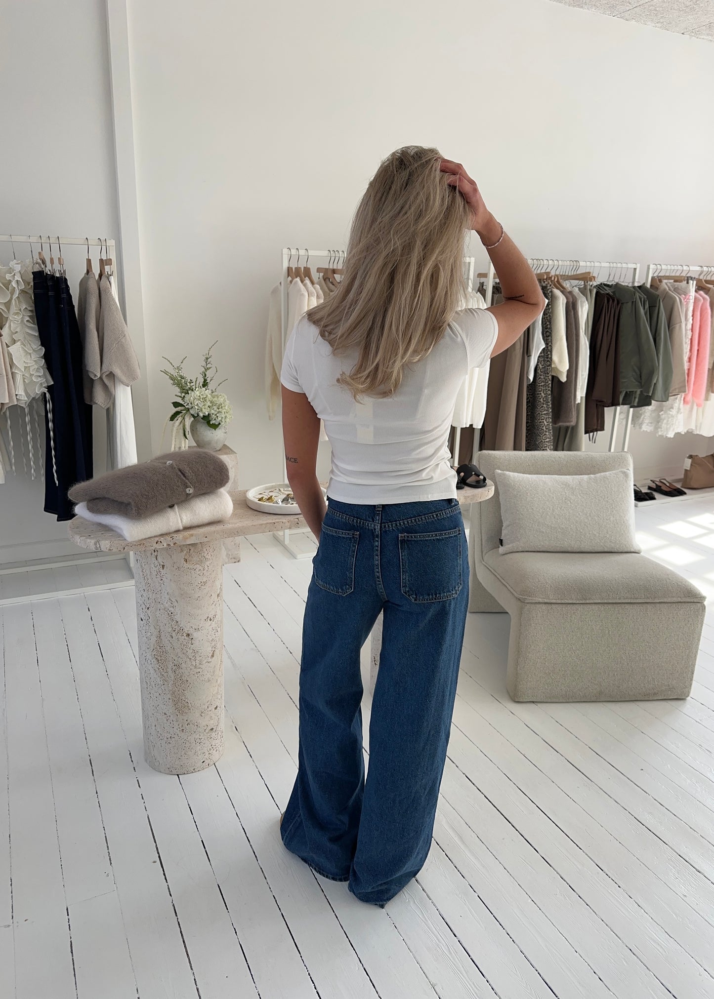 ANNIKA JEANS - Blå