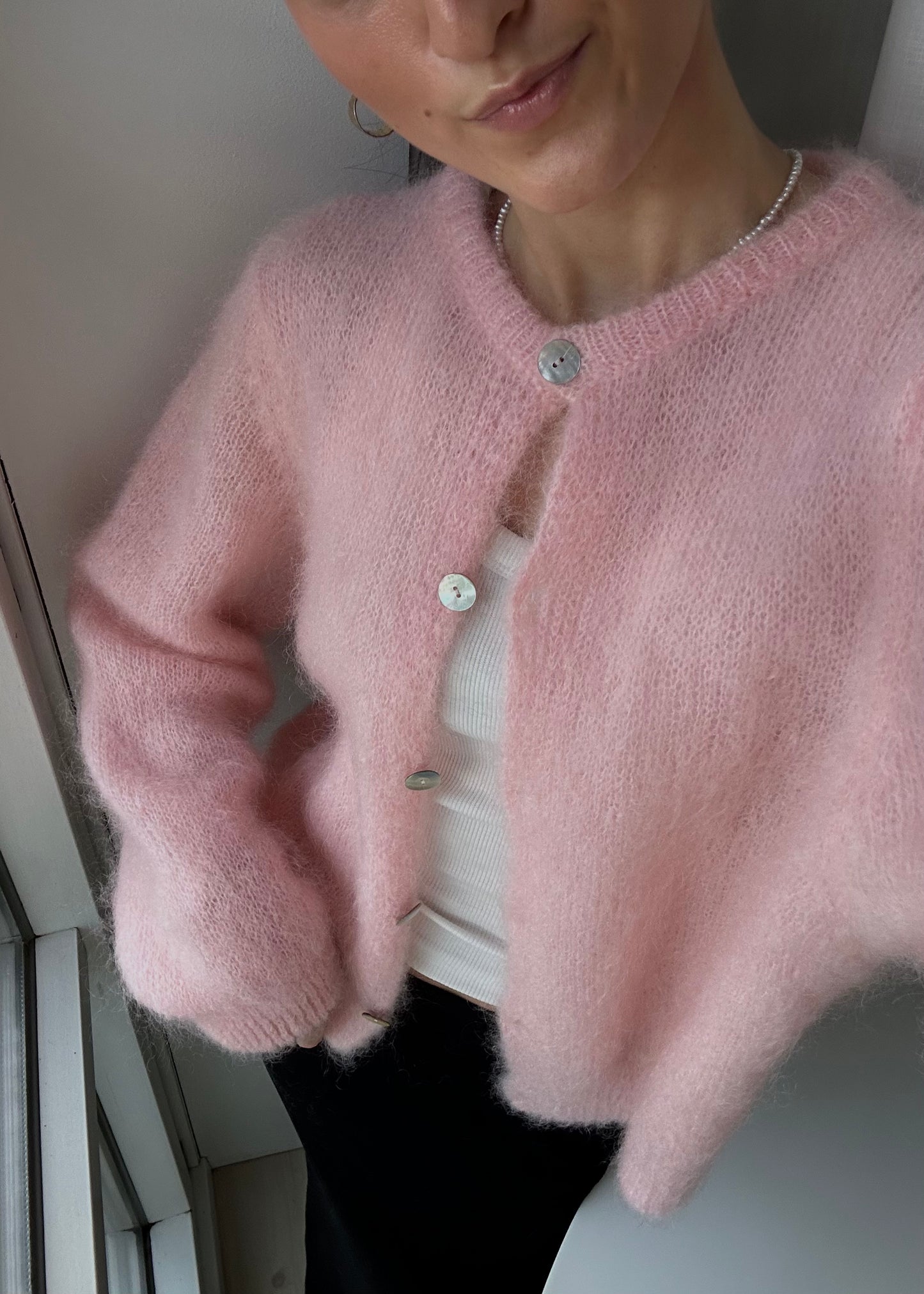 MOHAIR CARDIGAN