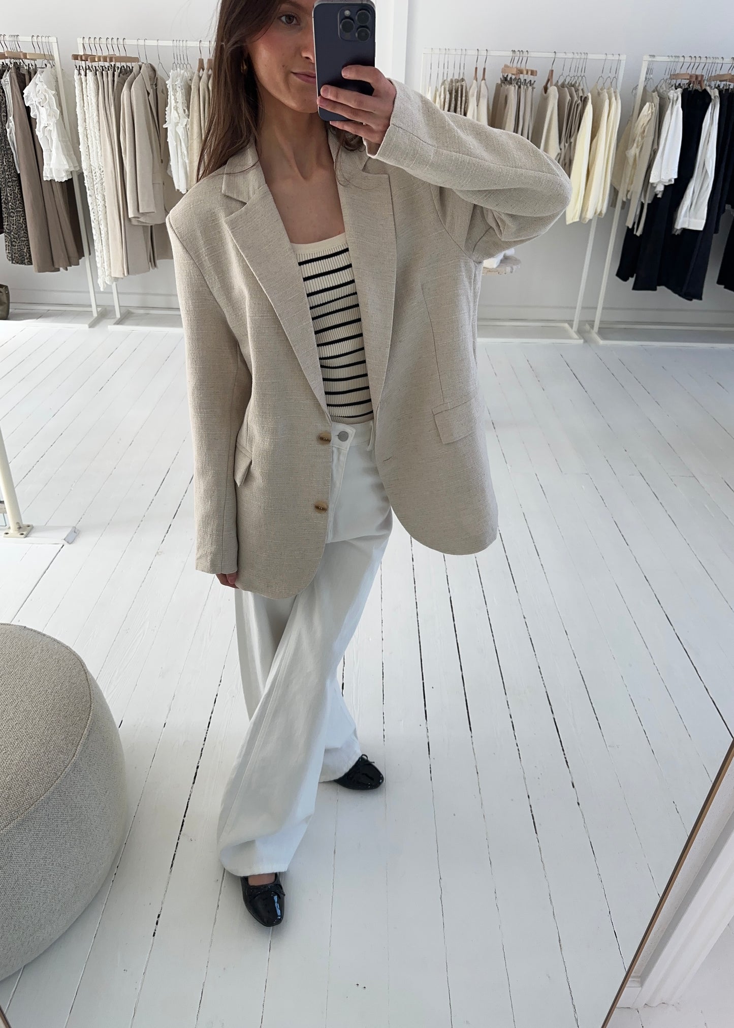 Spring-MAGDA Blazer - Beige