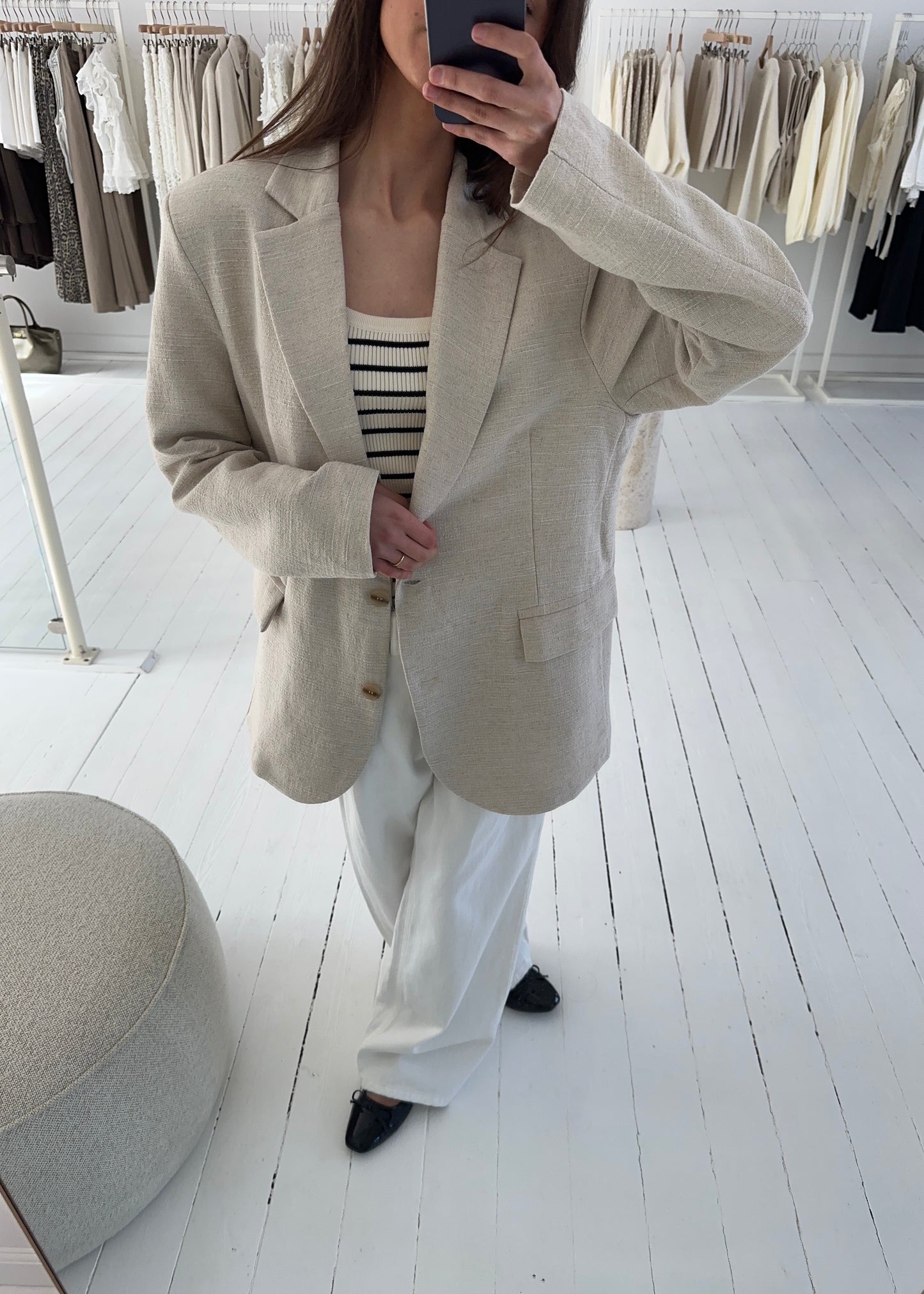 Spring-MAGDA Blazer - Beige
