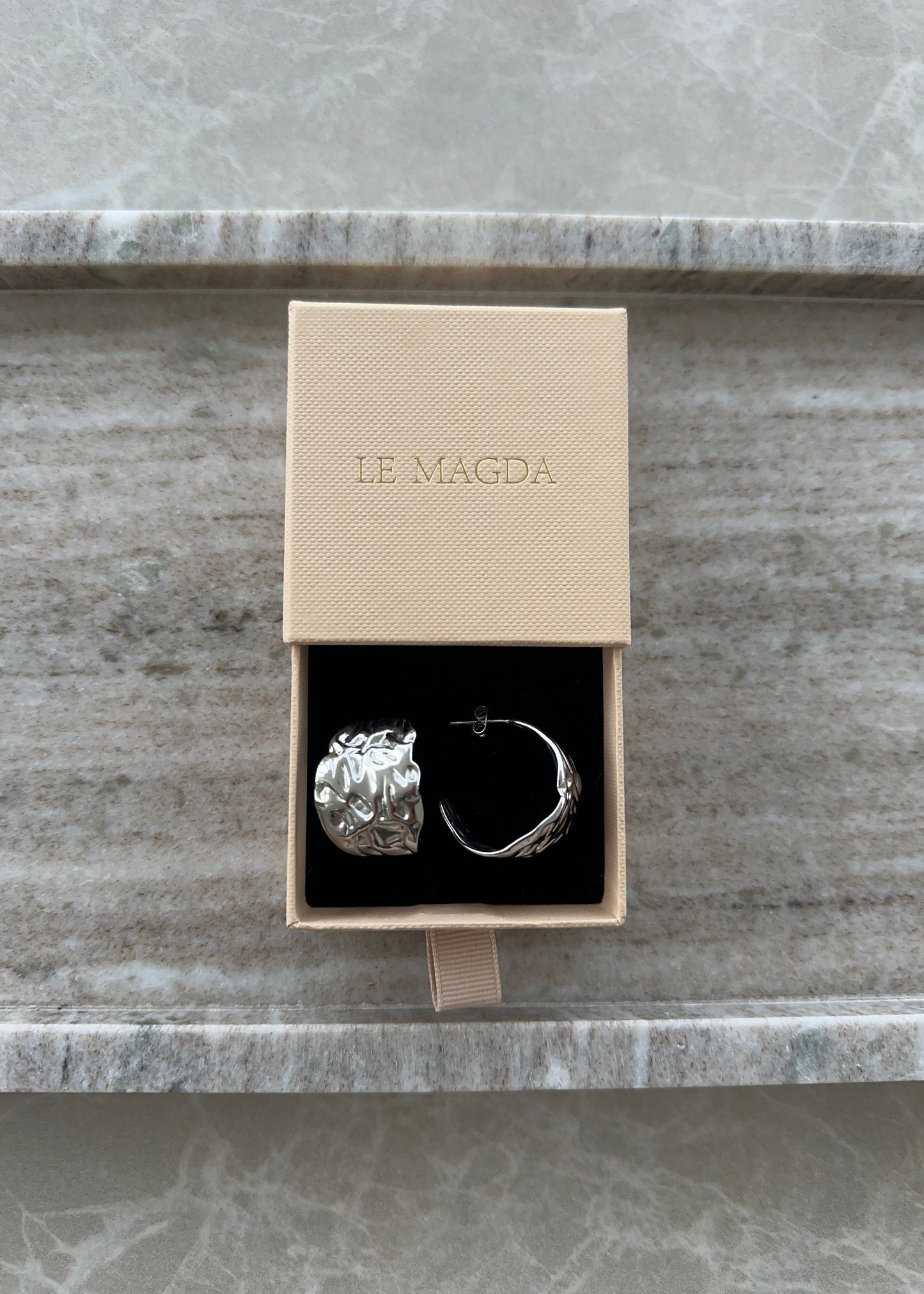 AMARA HOOPS - Sølv