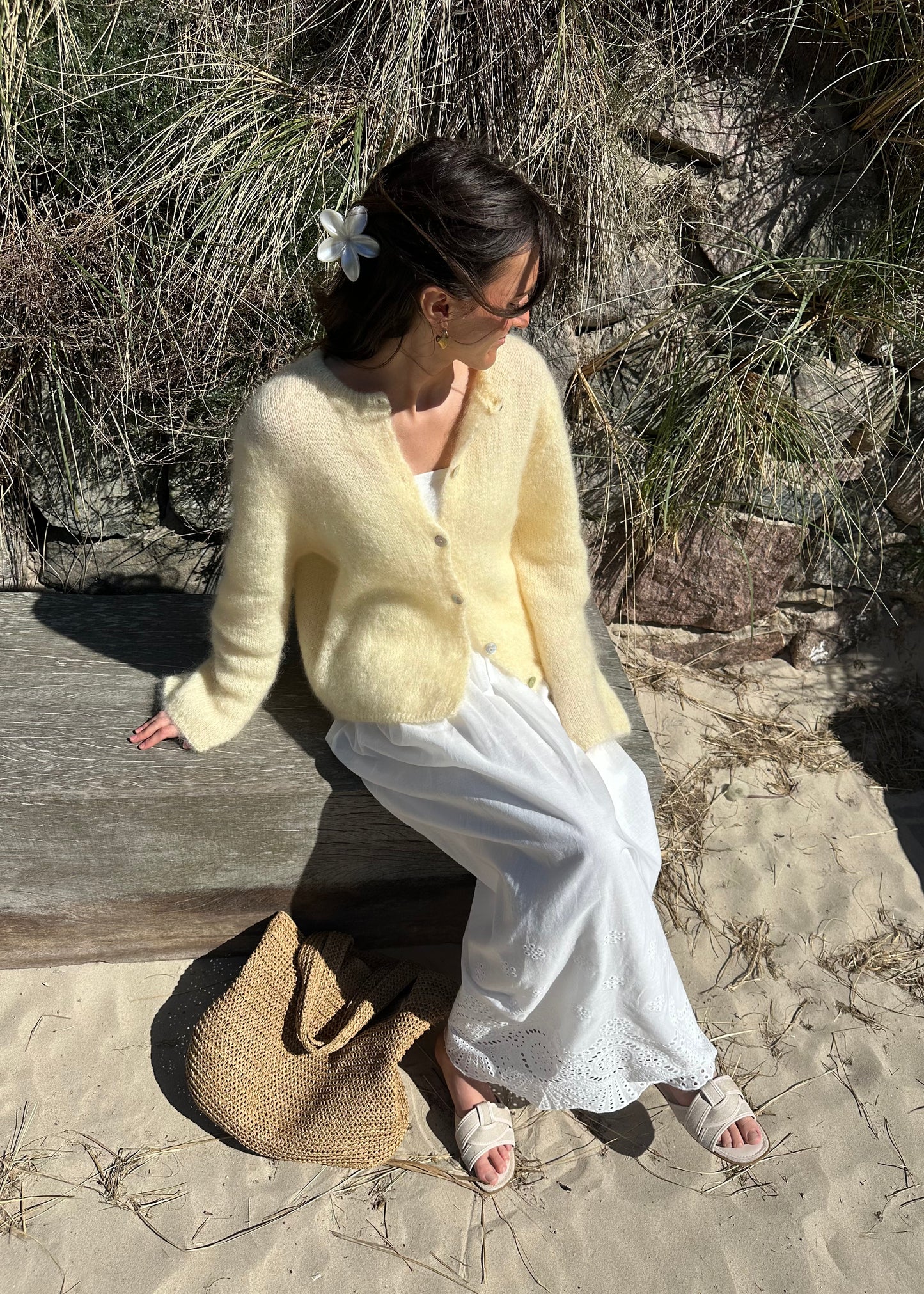 Luna-MAGDA Cardigan - Lysegul