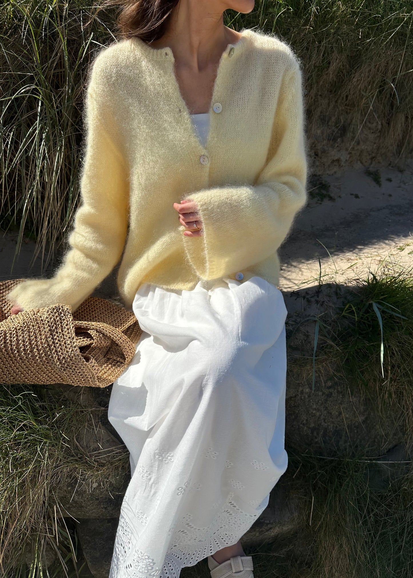 Luna-MAGDA Cardigan - Lysegul