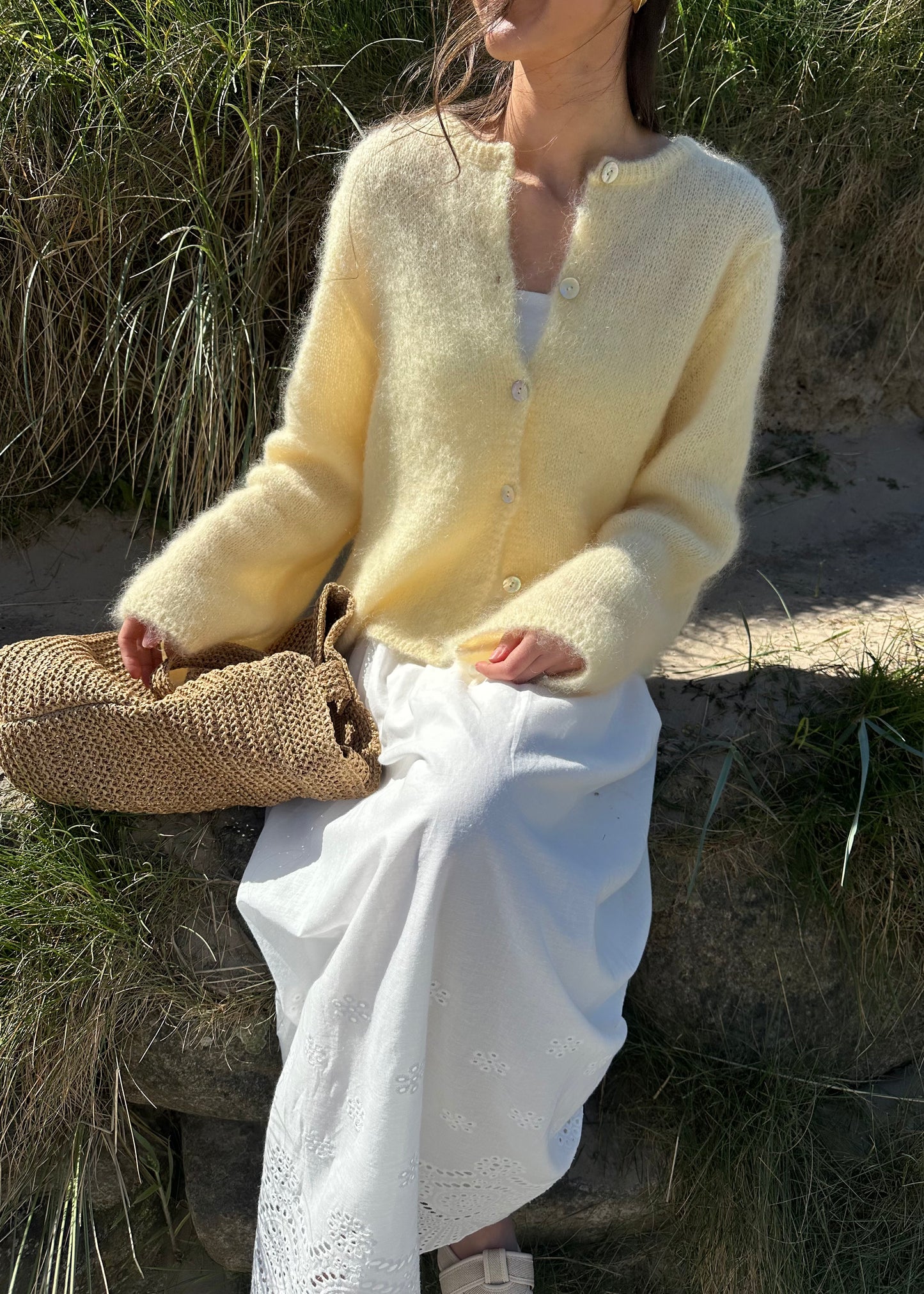 Luna-MAGDA Cardigan - Lysegul