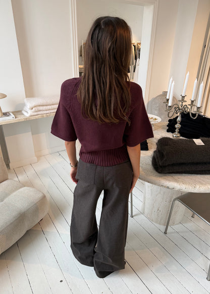 MOLLY SWEATER - Bordeaux