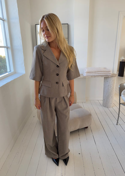 Noelle-MAGDA Blazer - Brun