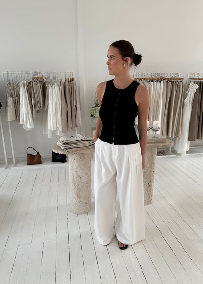 ANDREA TOP - Sort
