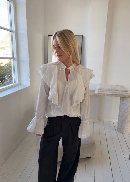 SIENNA SKJORTE - Hvid